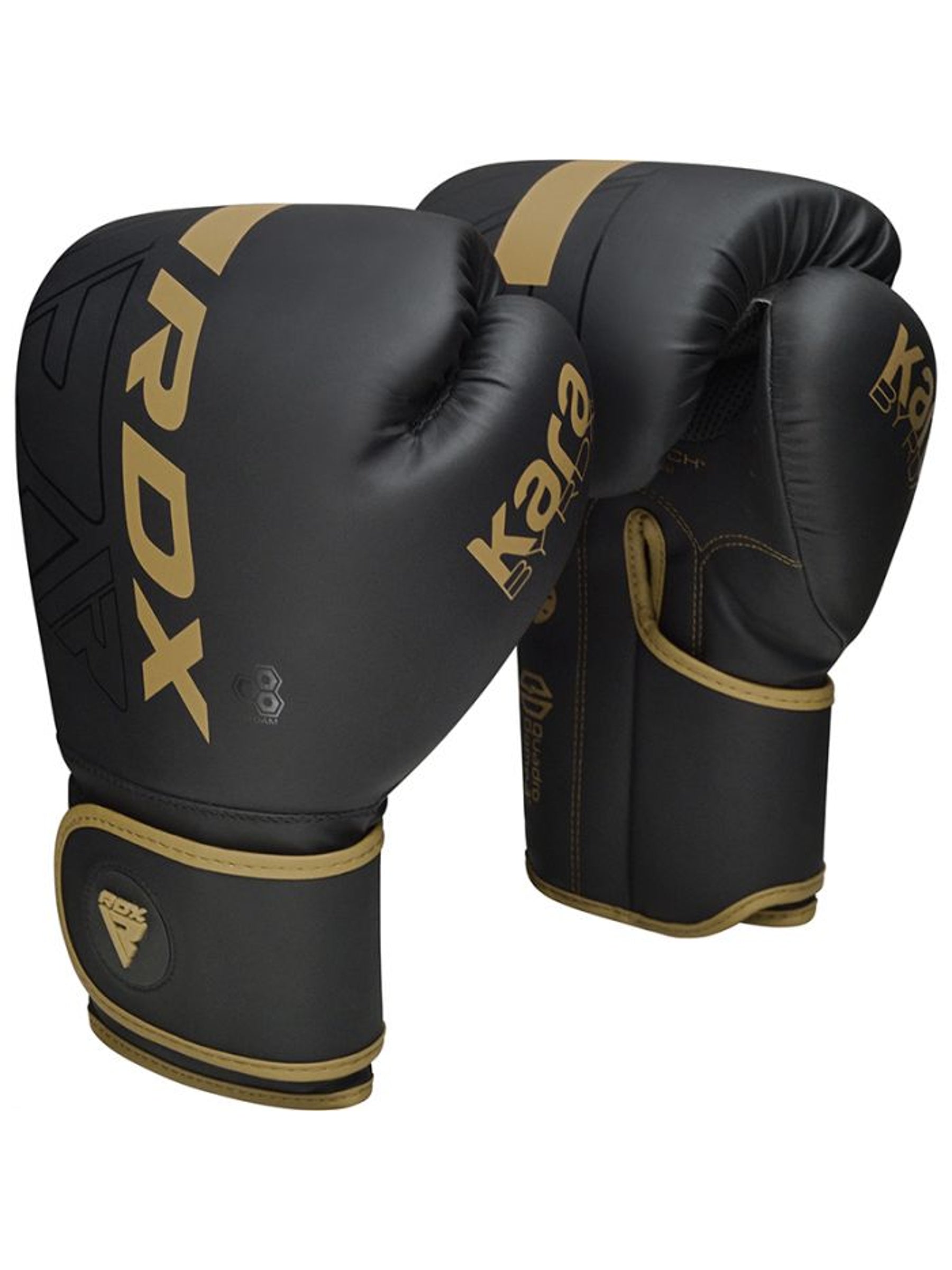 RDX F6 Kara Pro Boxing Training Gloves - Golden