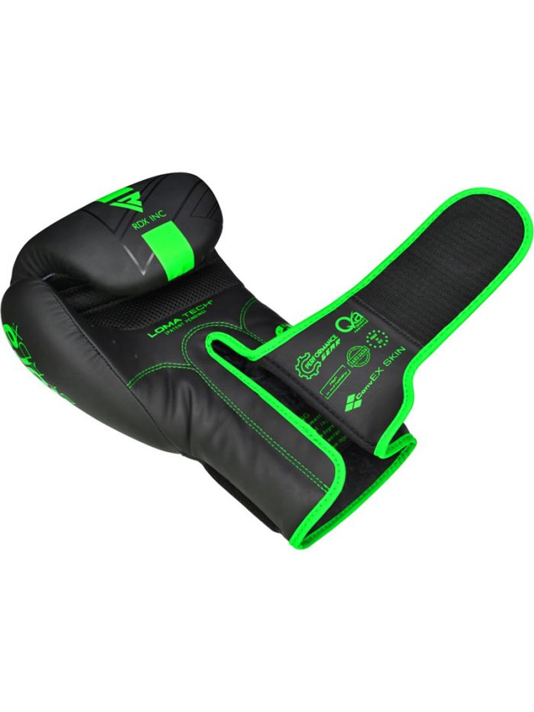 RDX F6 Kara Pro Boxing Training Gloves - Green