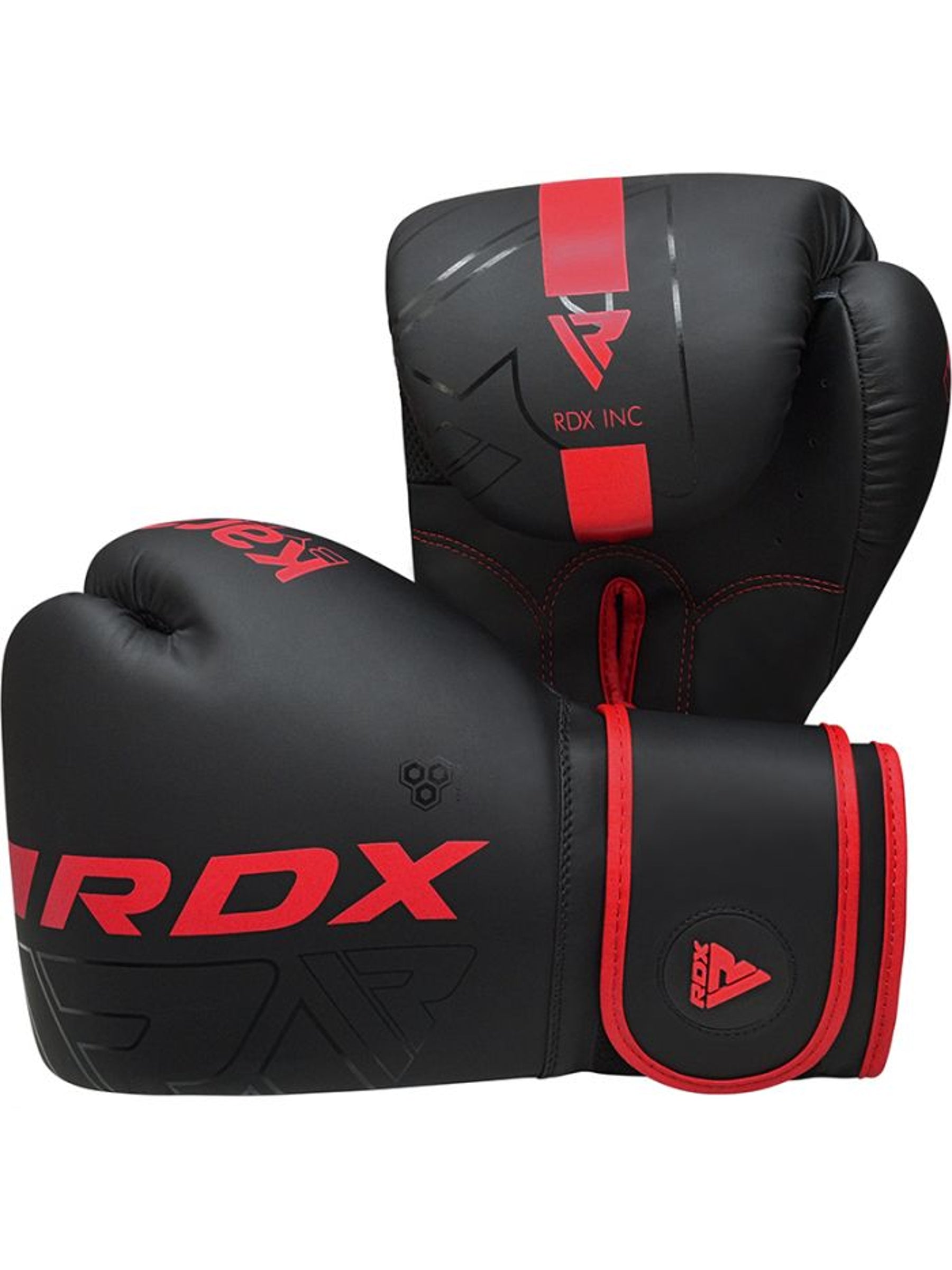 RDX F6 Kara Pro Boxing Training Gloves - Red