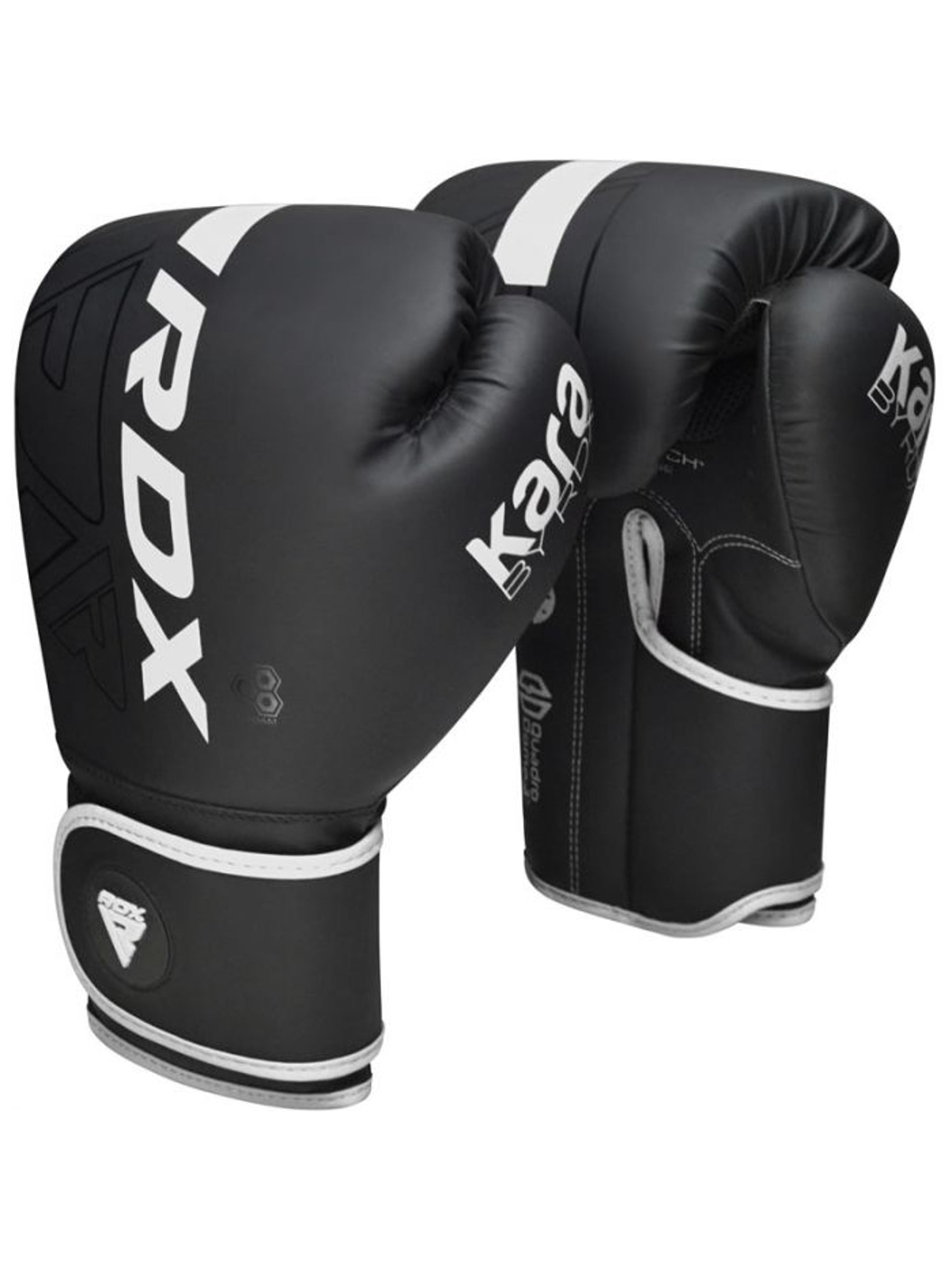 RDX F6 Kara Pro Boxing Training Gloves - White