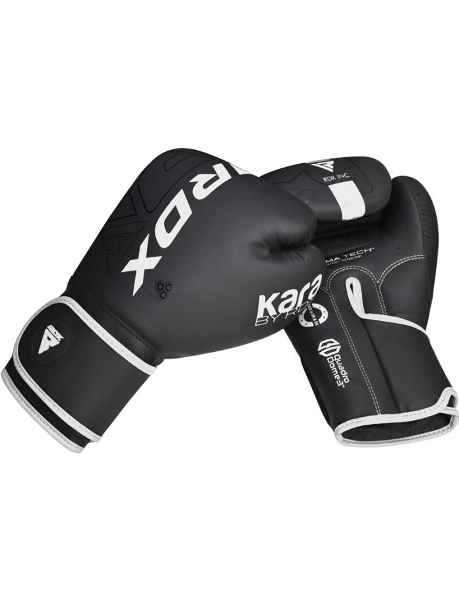 RDX F6 Kara Pro Boxing Training Gloves - White