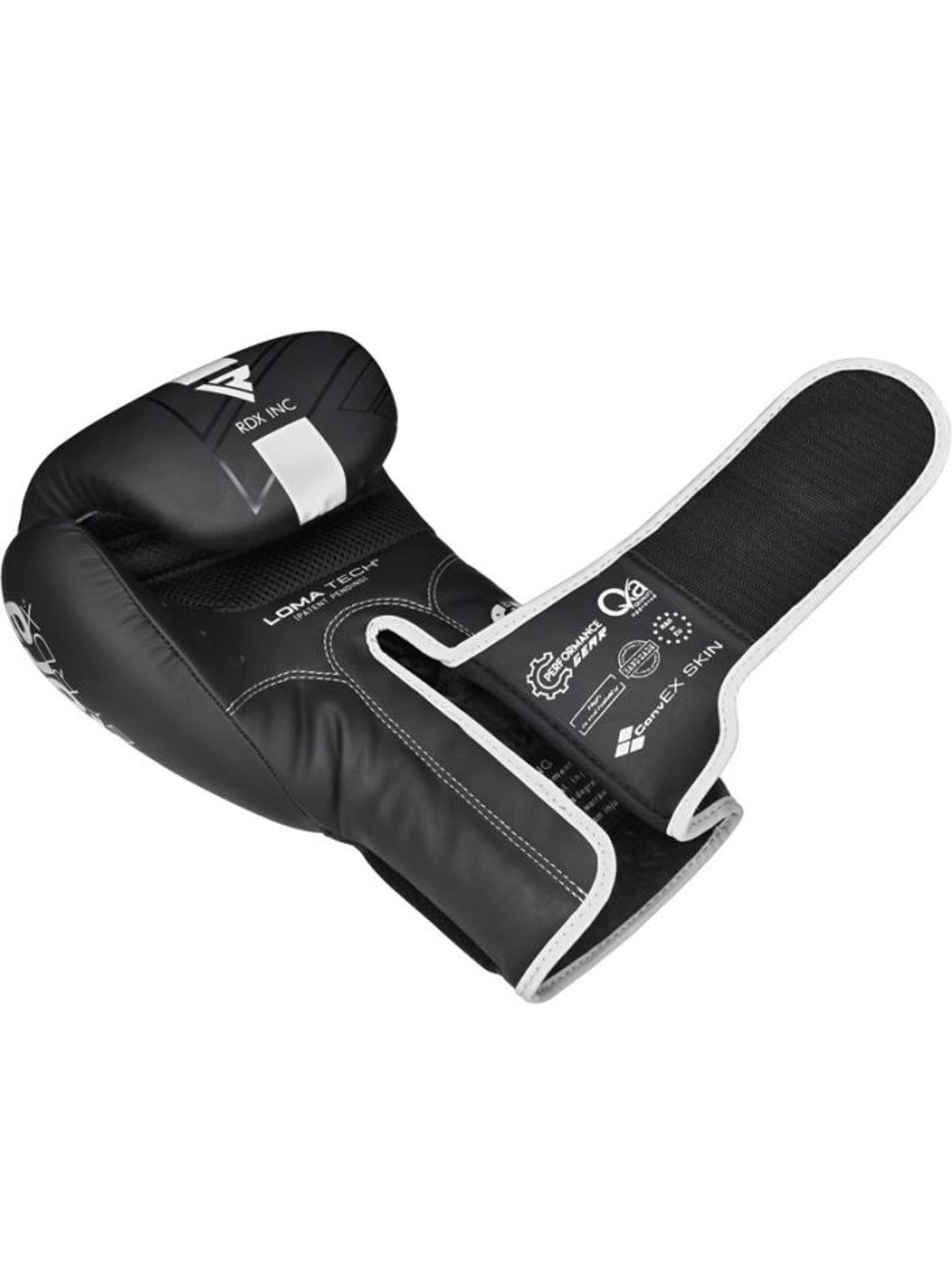 RDX F6 Kara Pro Boxing Training Gloves - White