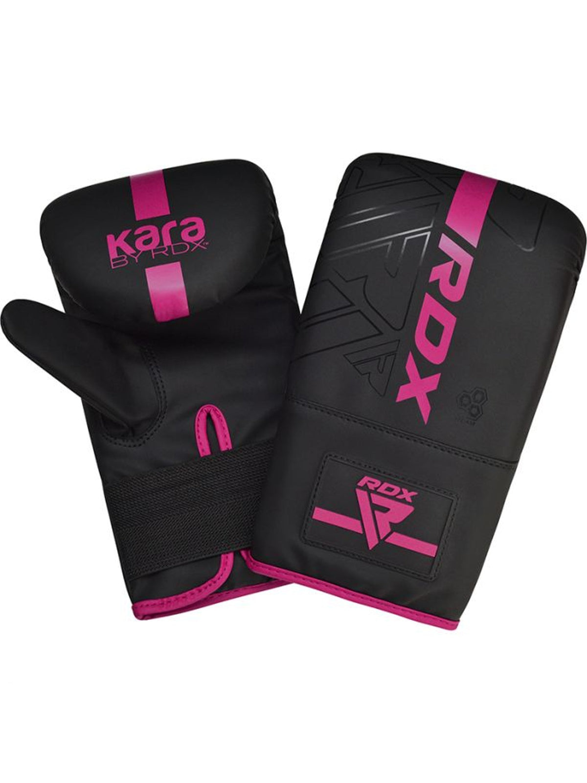 RDX F6 Kara Bag Gloves 4oz – Black/Pink