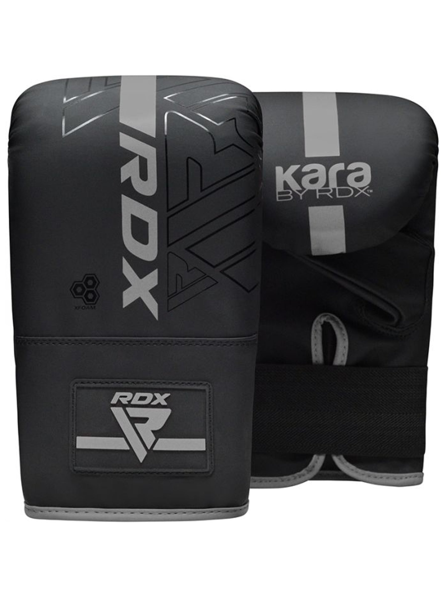 RDX F6 Kara Bag Gloves 4oz – Black/Silver