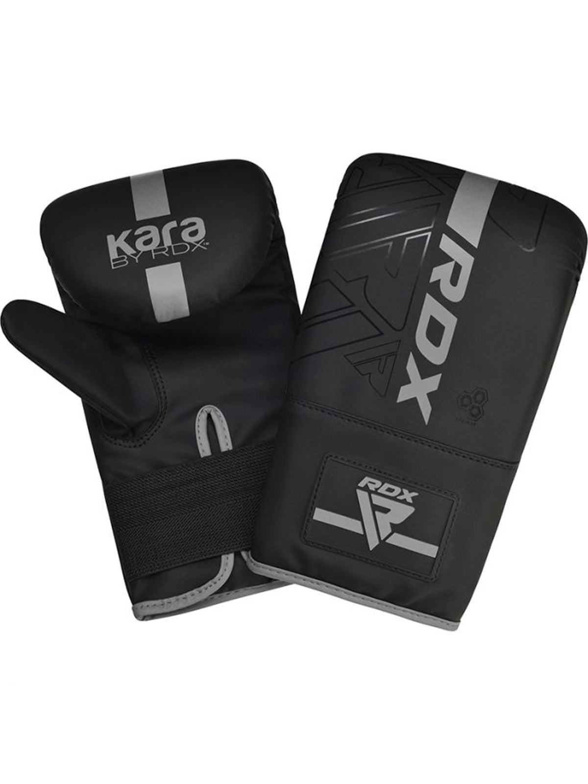 RDX F6 Kara Bag Gloves 4oz – Black/Silver
