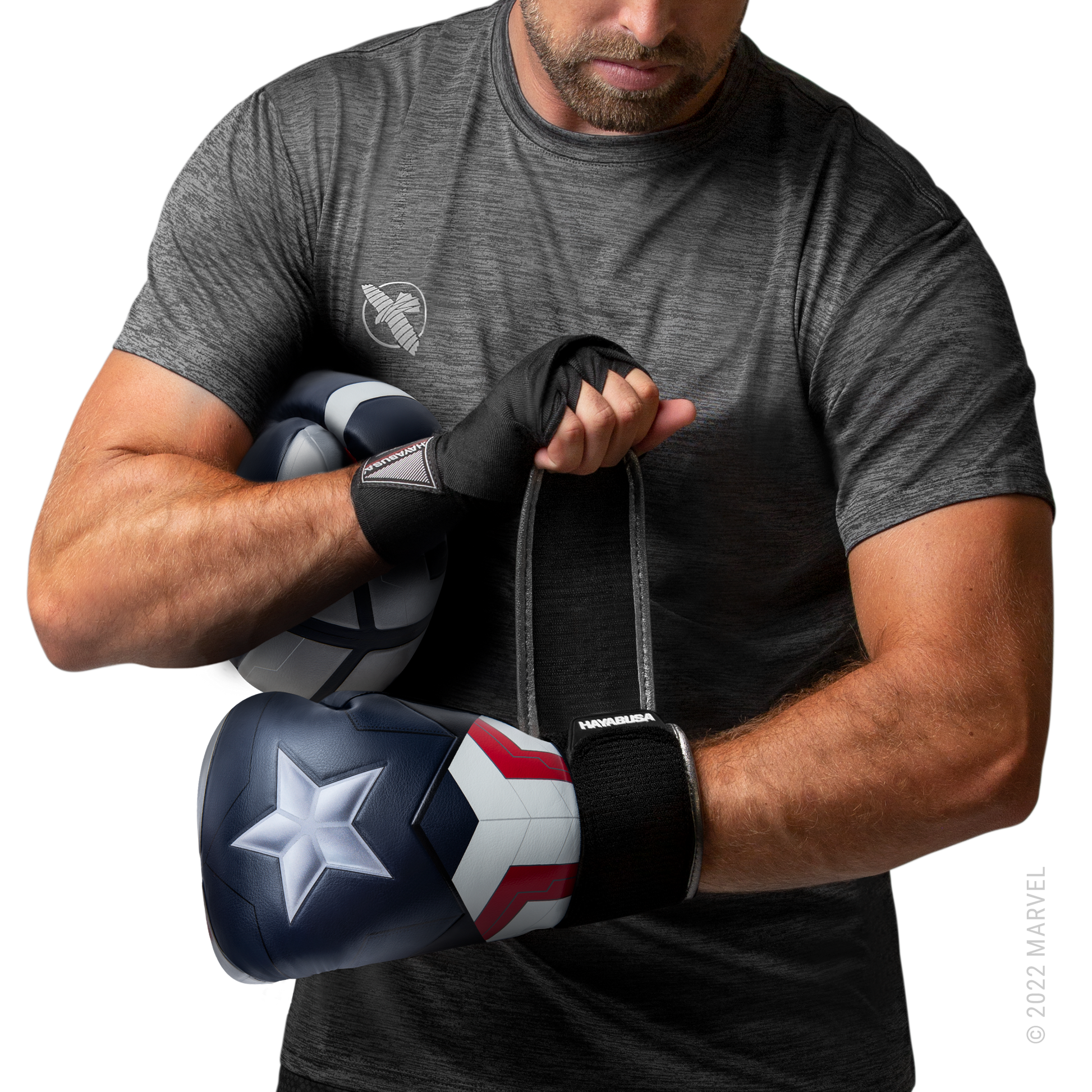 Marvel's Captain America (Sam Wilson) Boxing Gloves - Dual-X