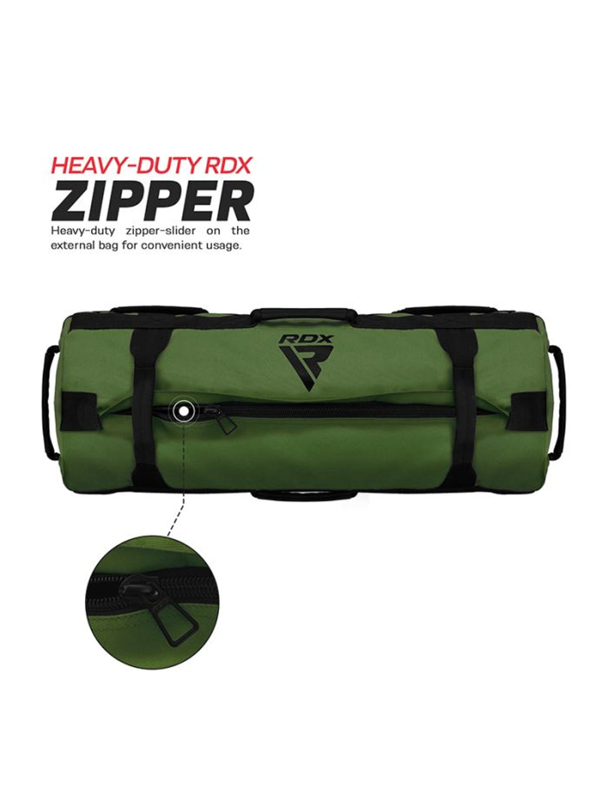 RDX Fitness Sandbag for Workout - Army Green