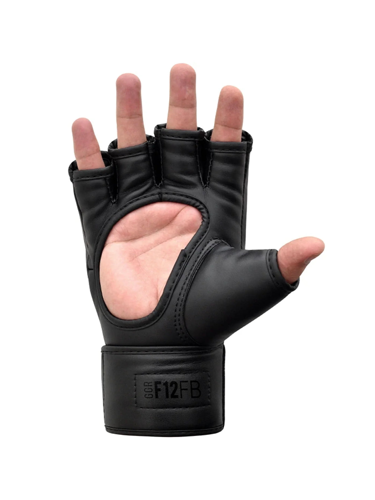 RDX GGR F-12 PLUS MMA Grappling Gloves, black, image 3