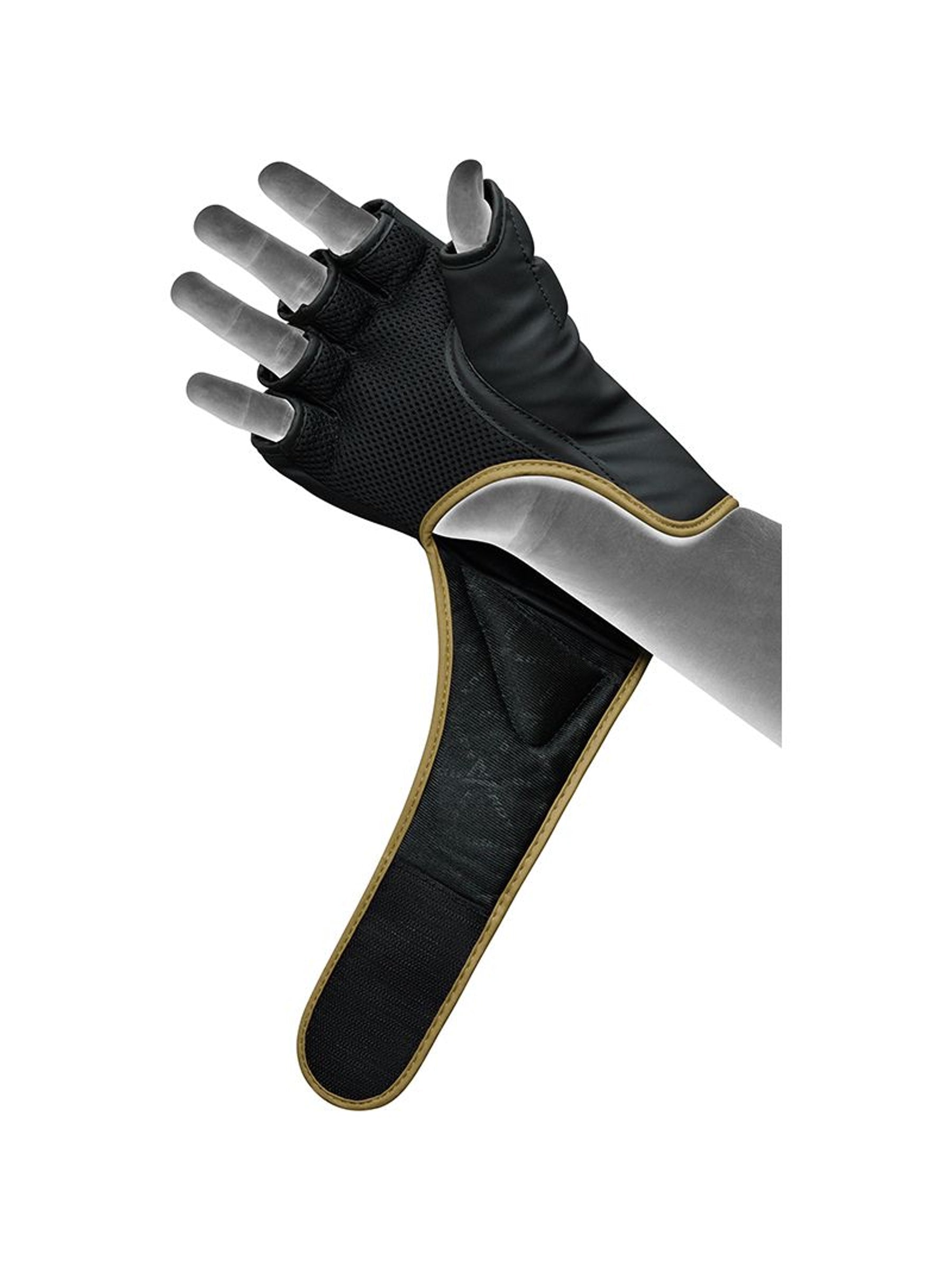 RDX F6 KARA MMA Grappling Gloves - Gold