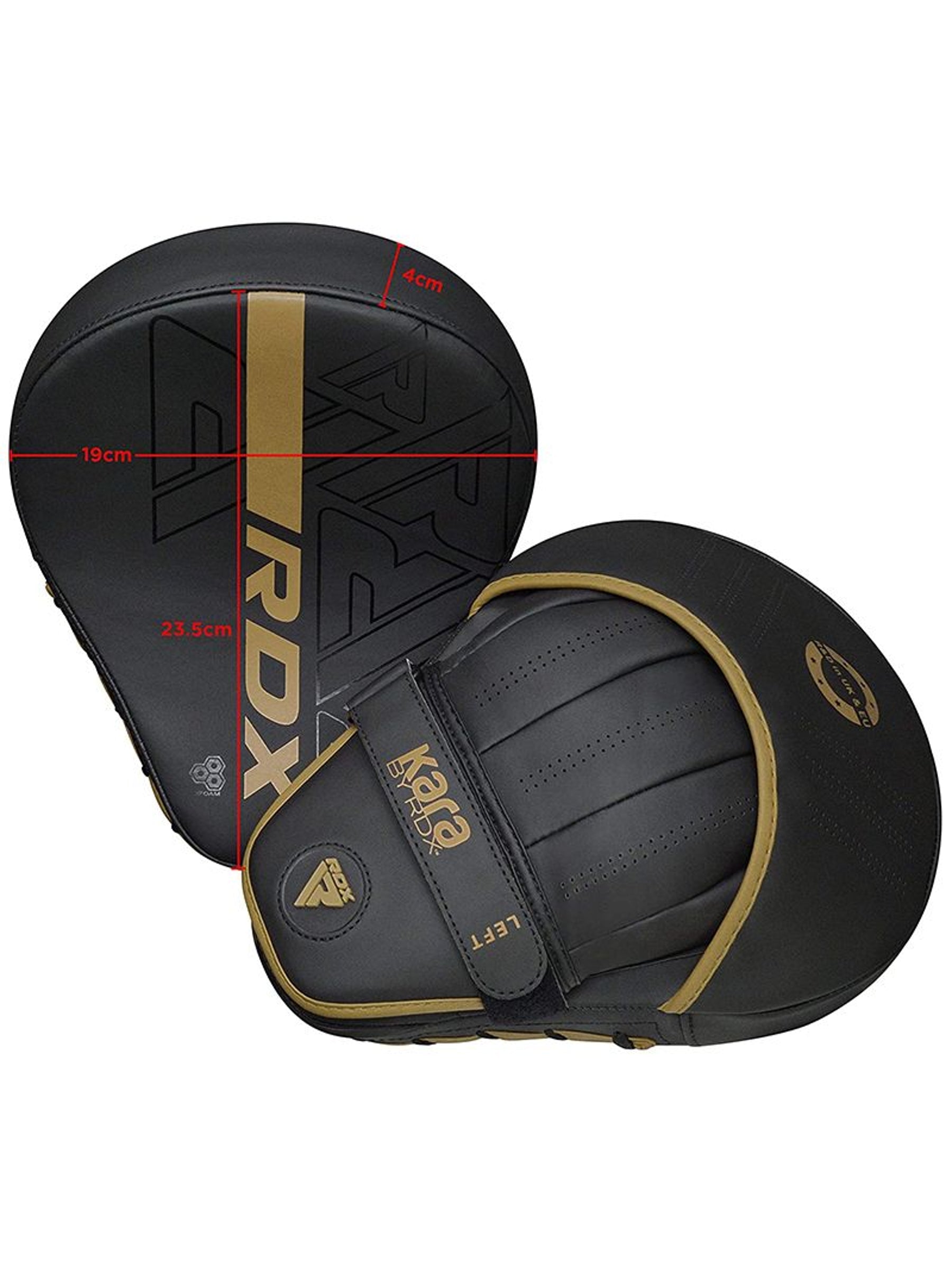 RDX F6 KARA Focus Pads - Gold