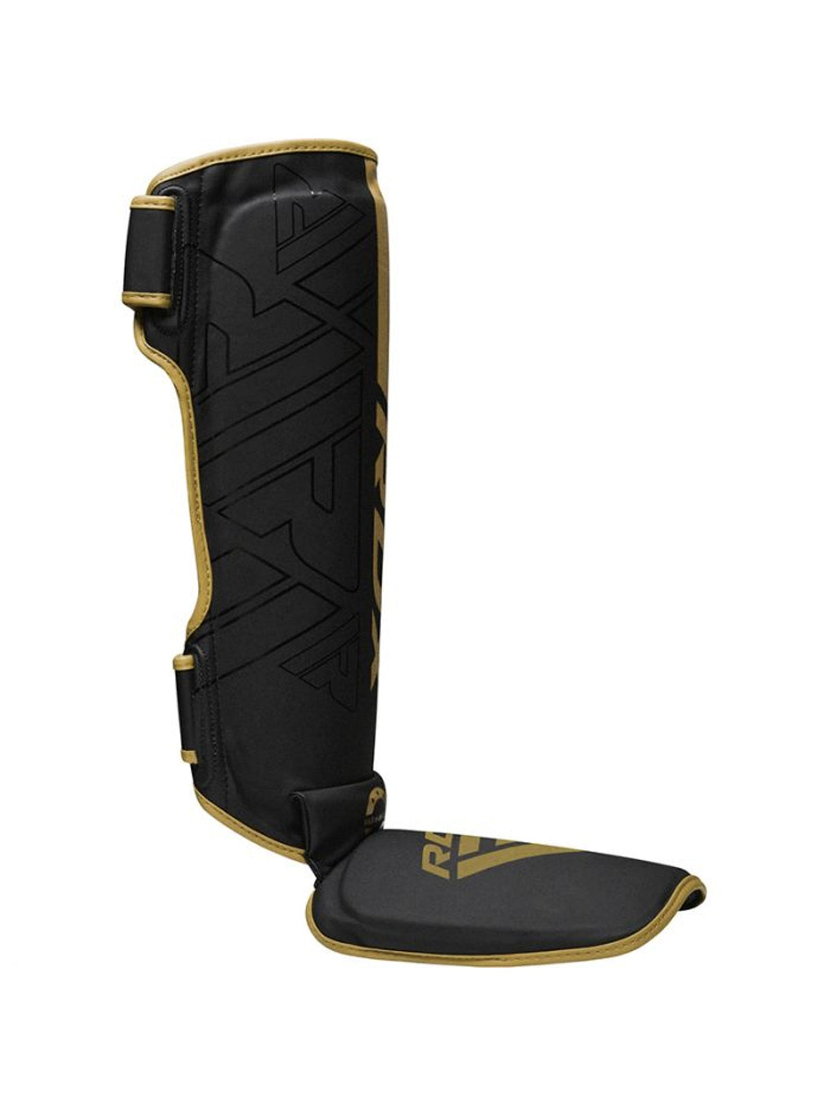 RDX F6 KARA MMA Shin Instep Guards, golden, image 5