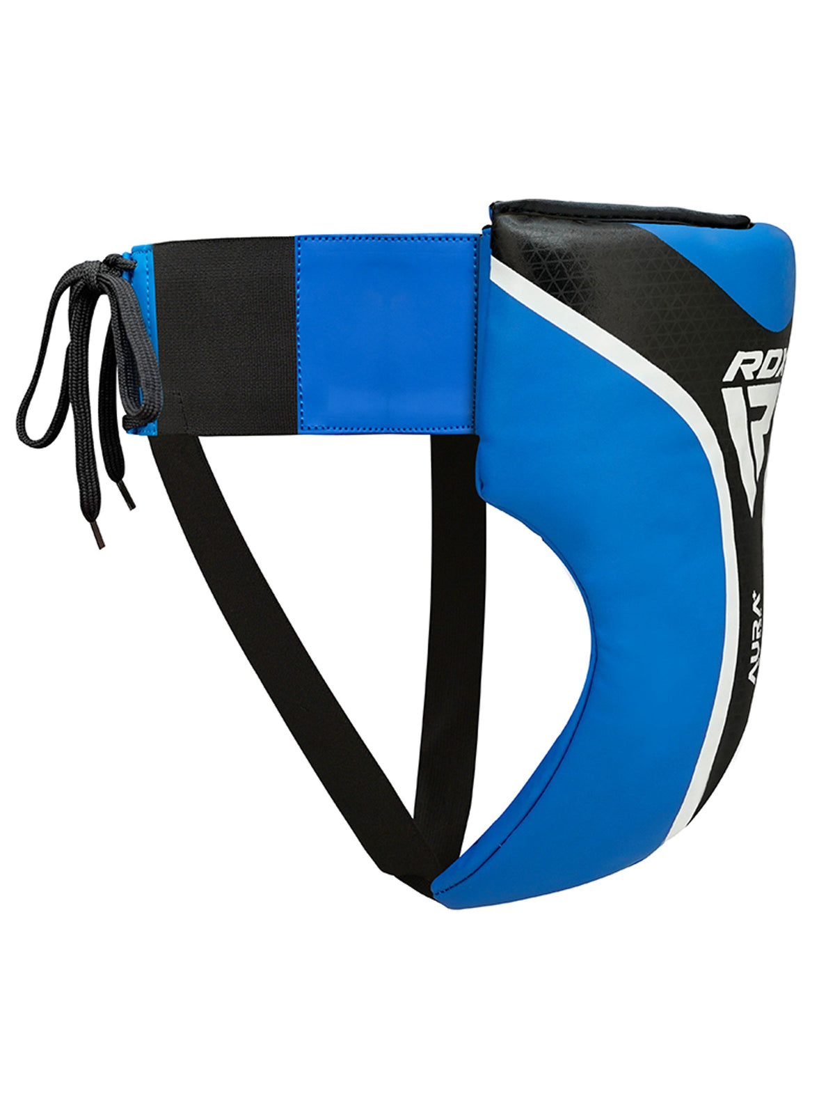RDX Aura Plus T-17 Groin Guard - Blue/Black