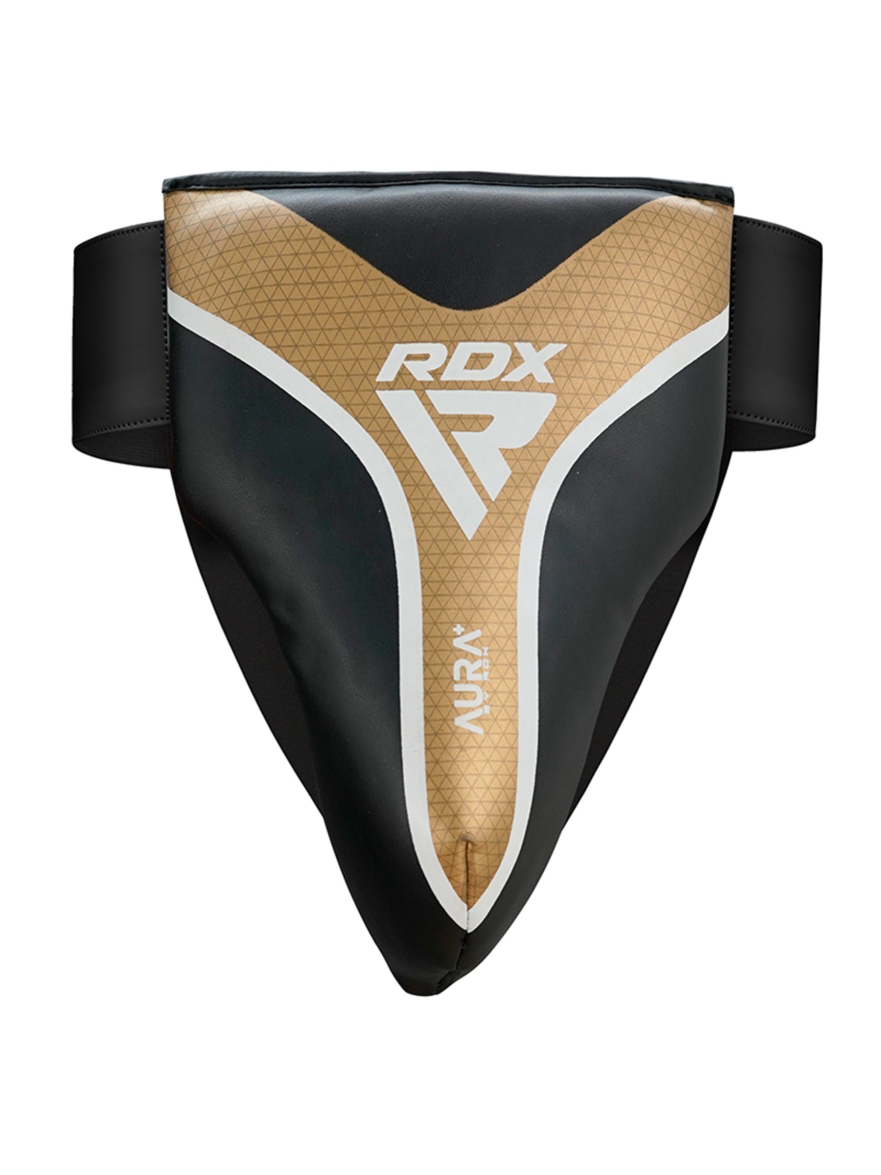 RDX Aura Plus T-17 Groin Guard - Black/Gold