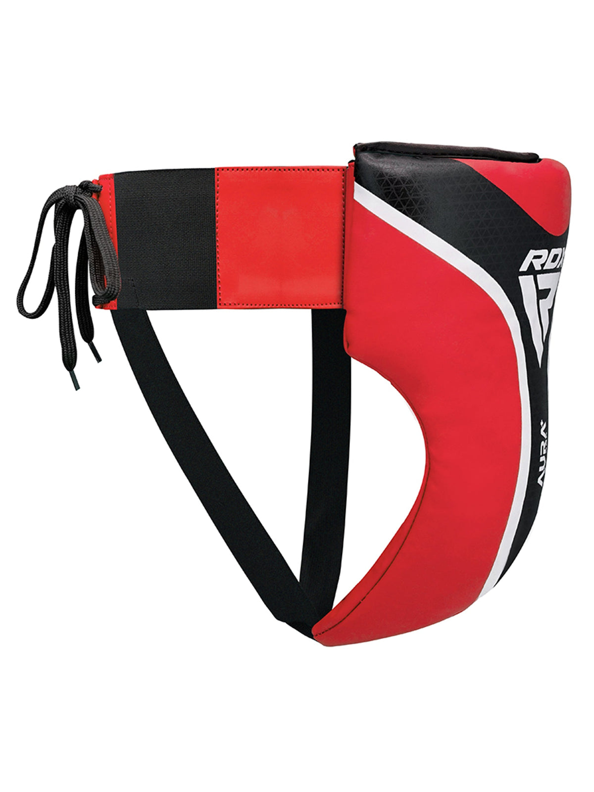 RDX Aura Plus T-17 Groin Guard - Red/Black
