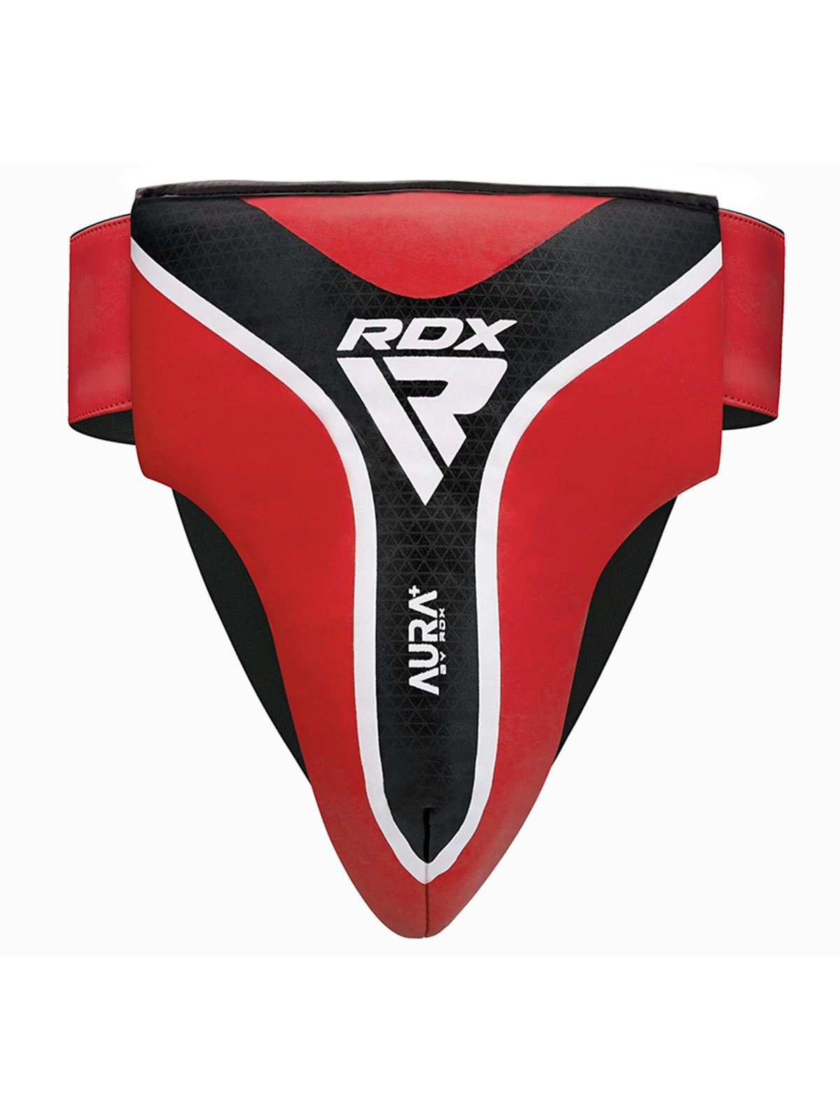 RDX Aura Plus T-17 Groin Guard - Red/Black
