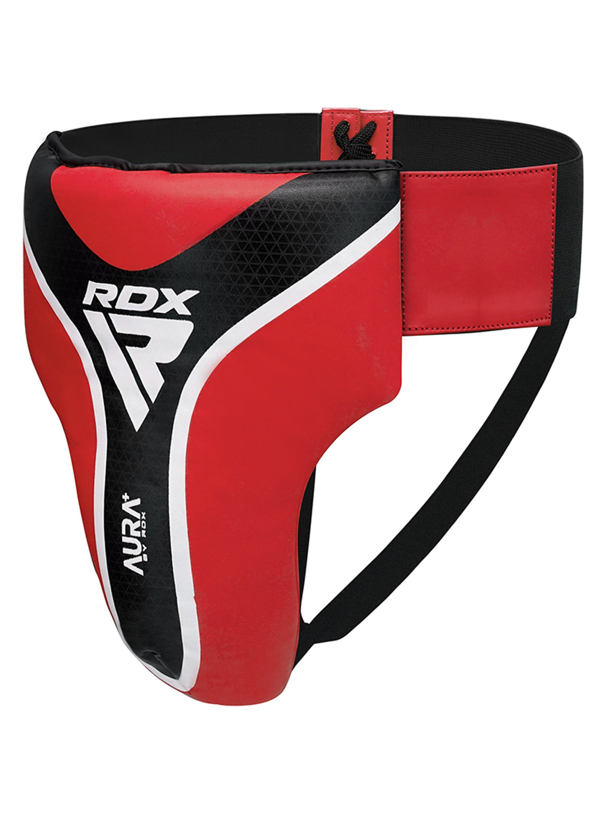 RDX Aura Plus T-17 Groin Guard - Red/Black