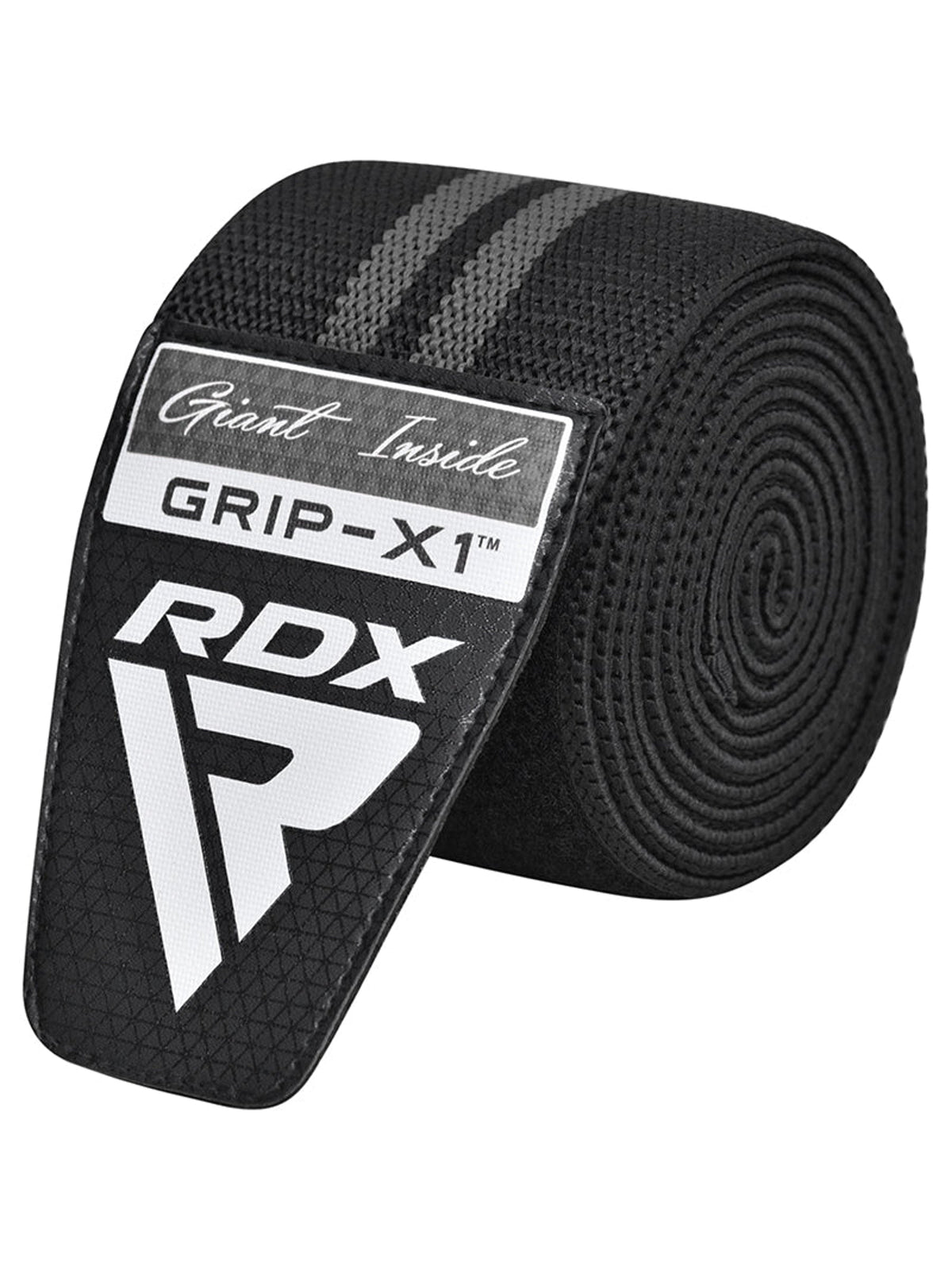 RDX KR11 Gym Knee Wrap - Black/Grey