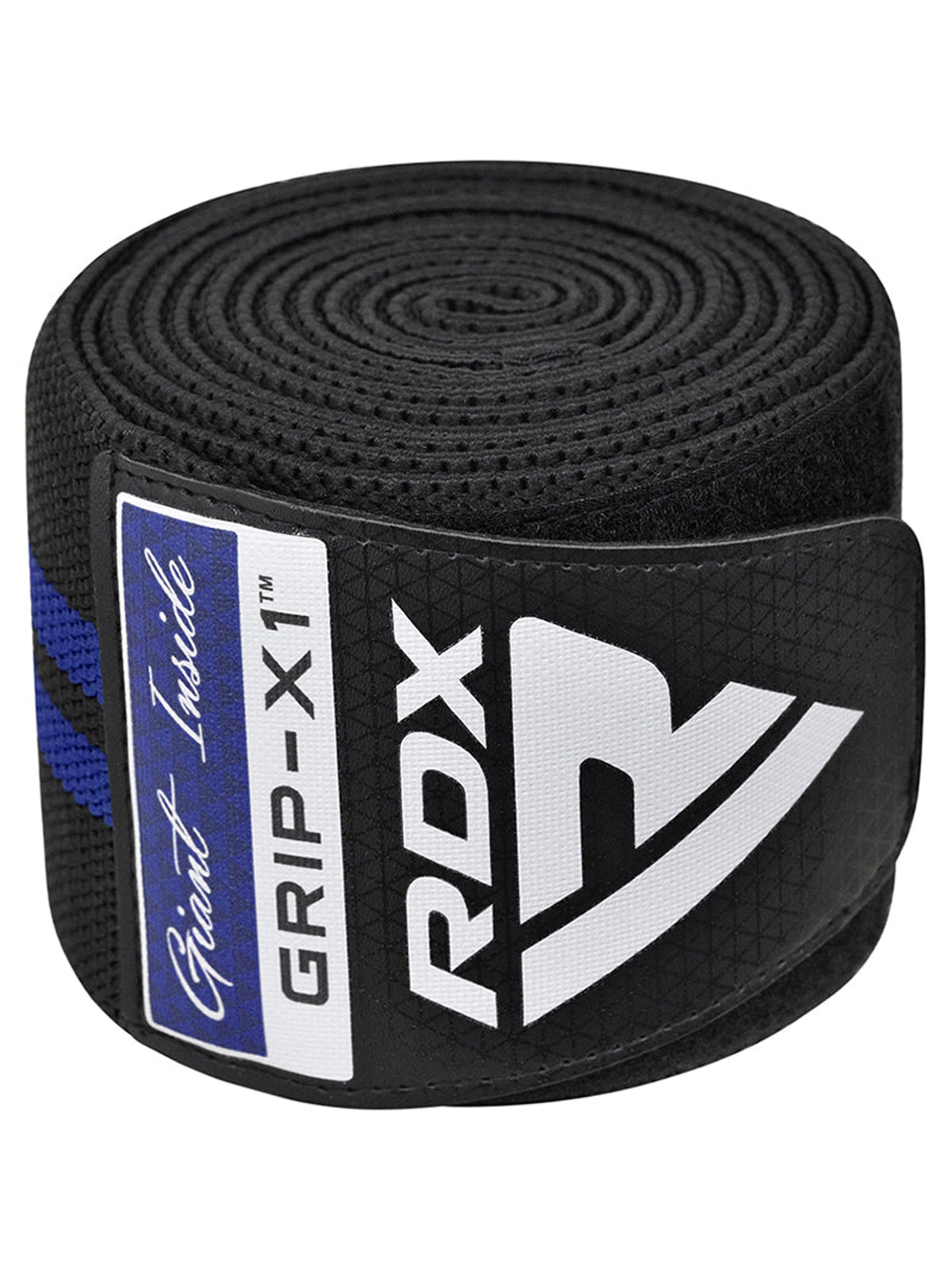 RDX KR11 Gym Knee Wrap - Black/Blue