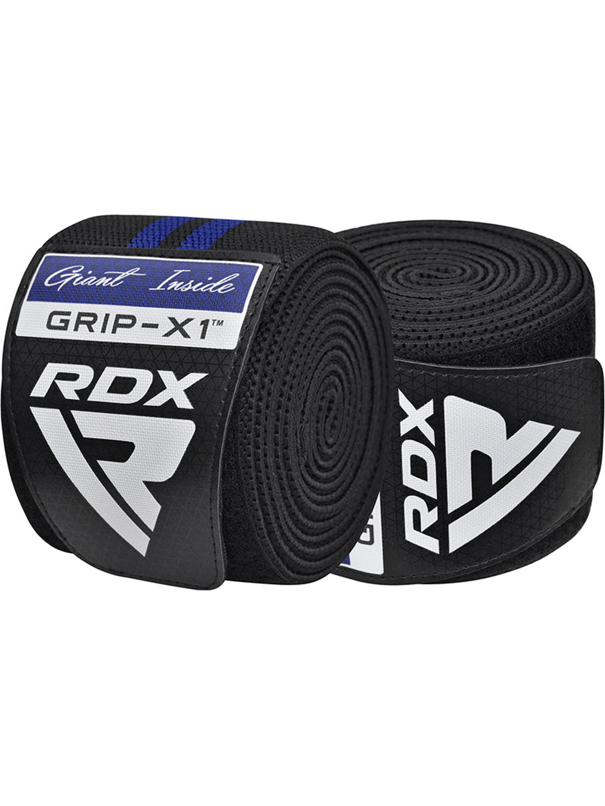 RDX KR11 Gym Knee Wrap - Black/Blue