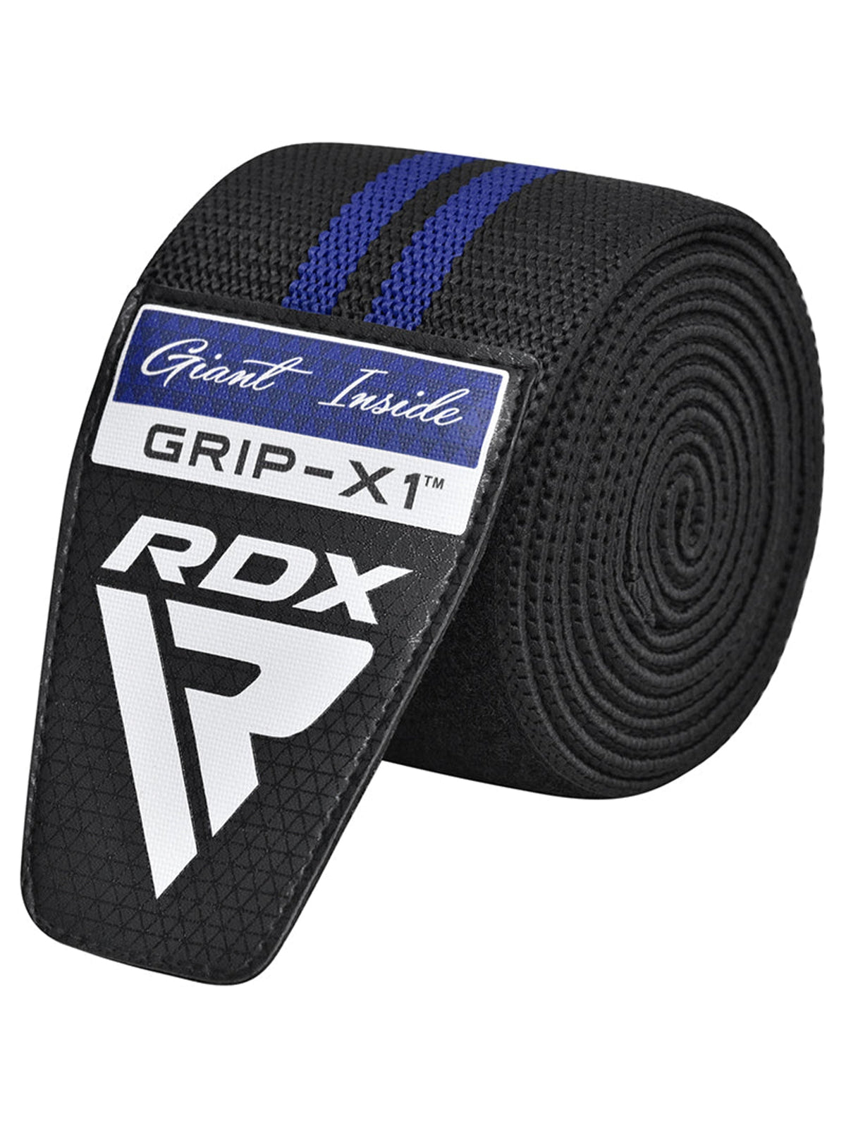 RDX KR11 Gym Knee Wrap - Black/Blue