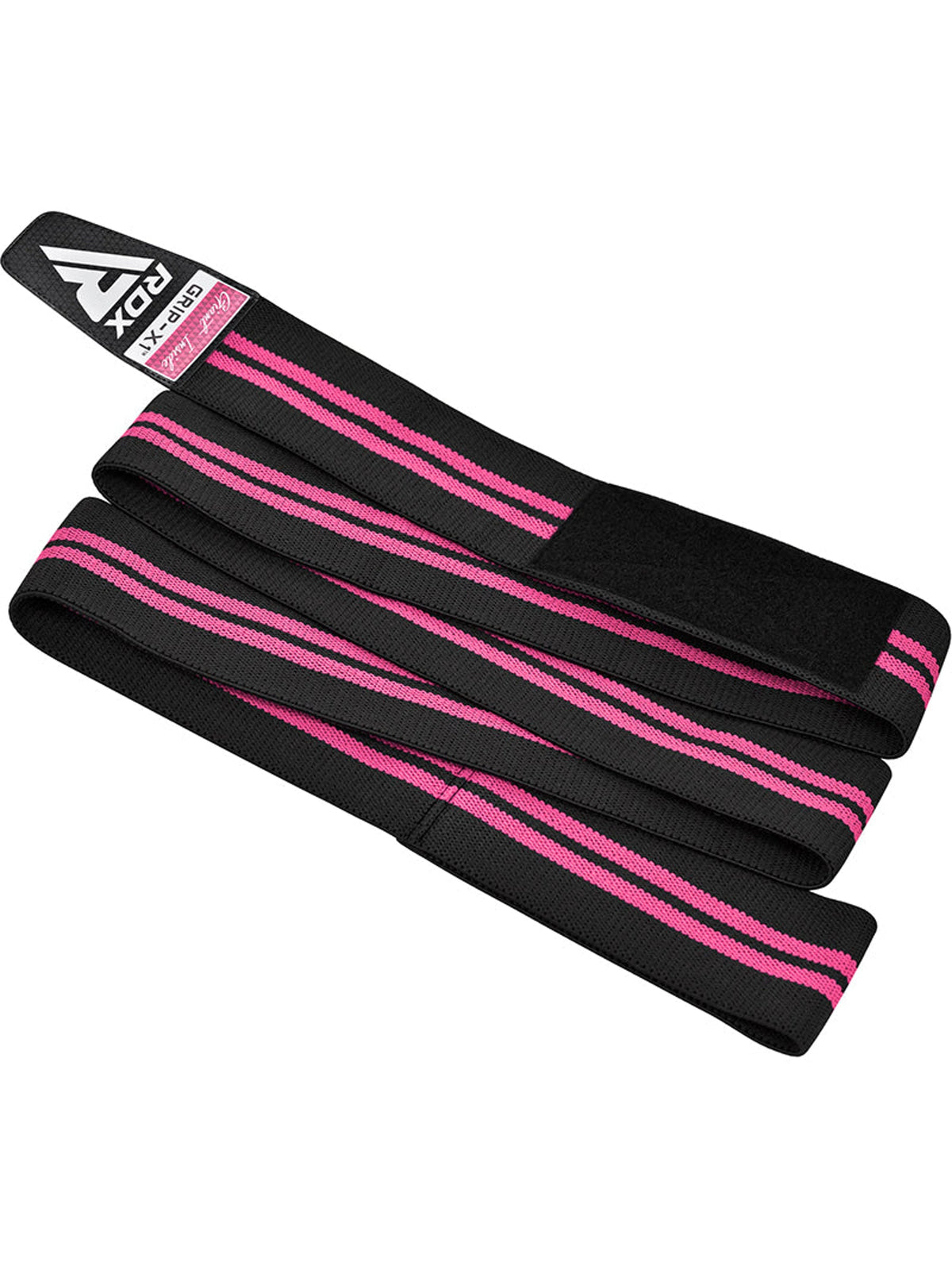 RDX KR11 Gym Knee Wrap - Black/Pink