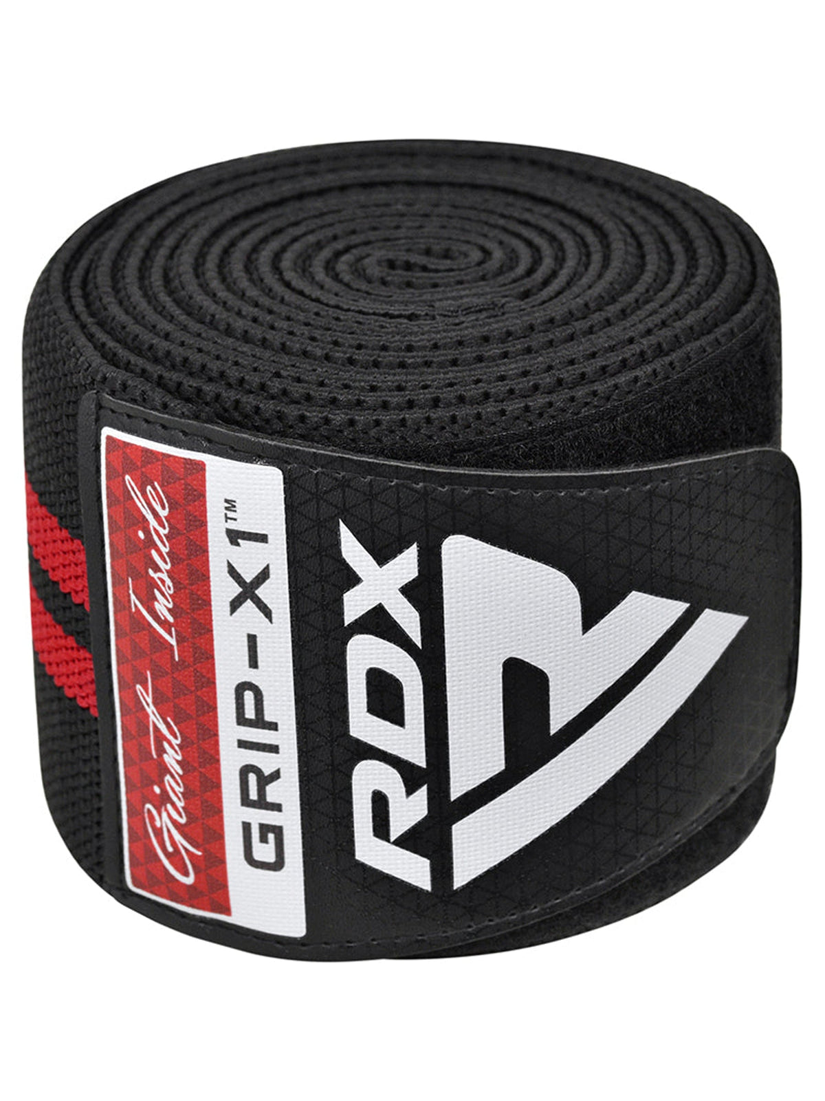 RDX KR11 Gym Knee Wrap - Black/Red