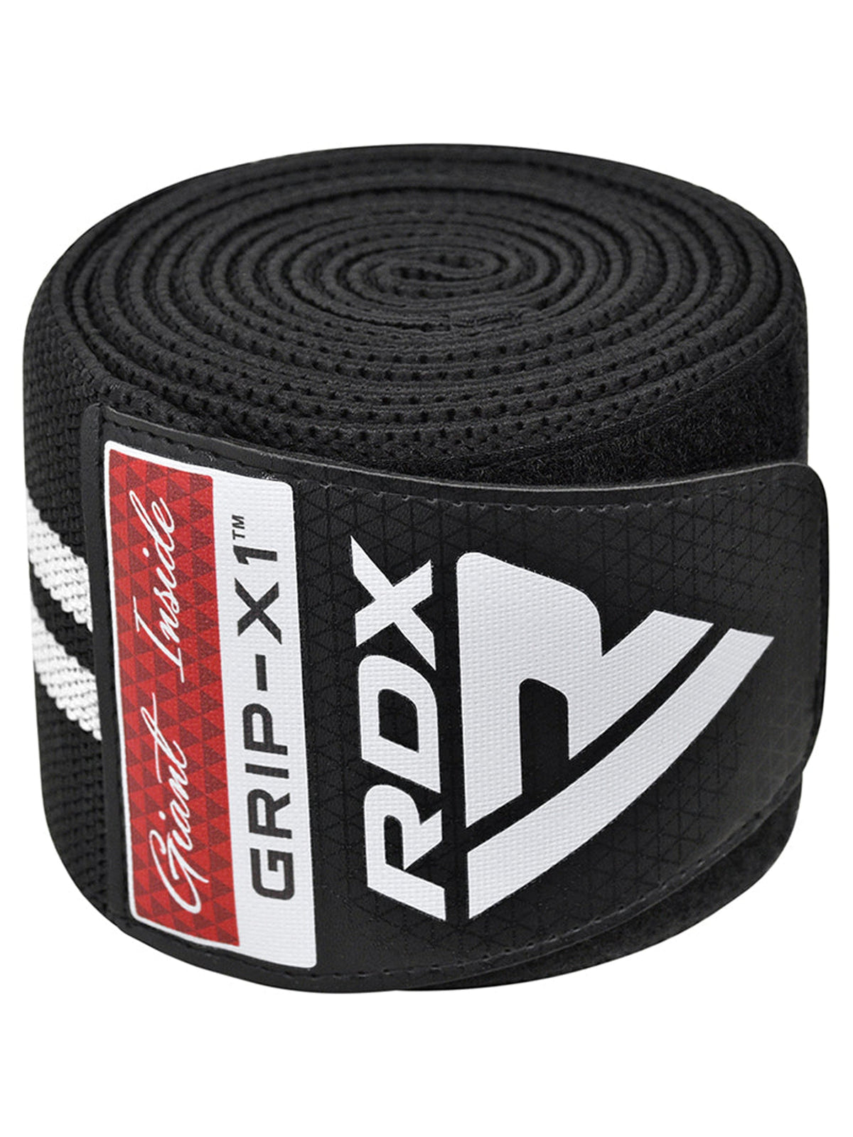 RDX KR11 Gym Knee Wrap - Black/White