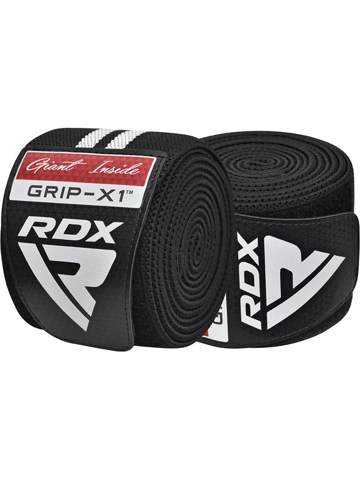 RDX KR11 Gym Knee Wrap - Black/White