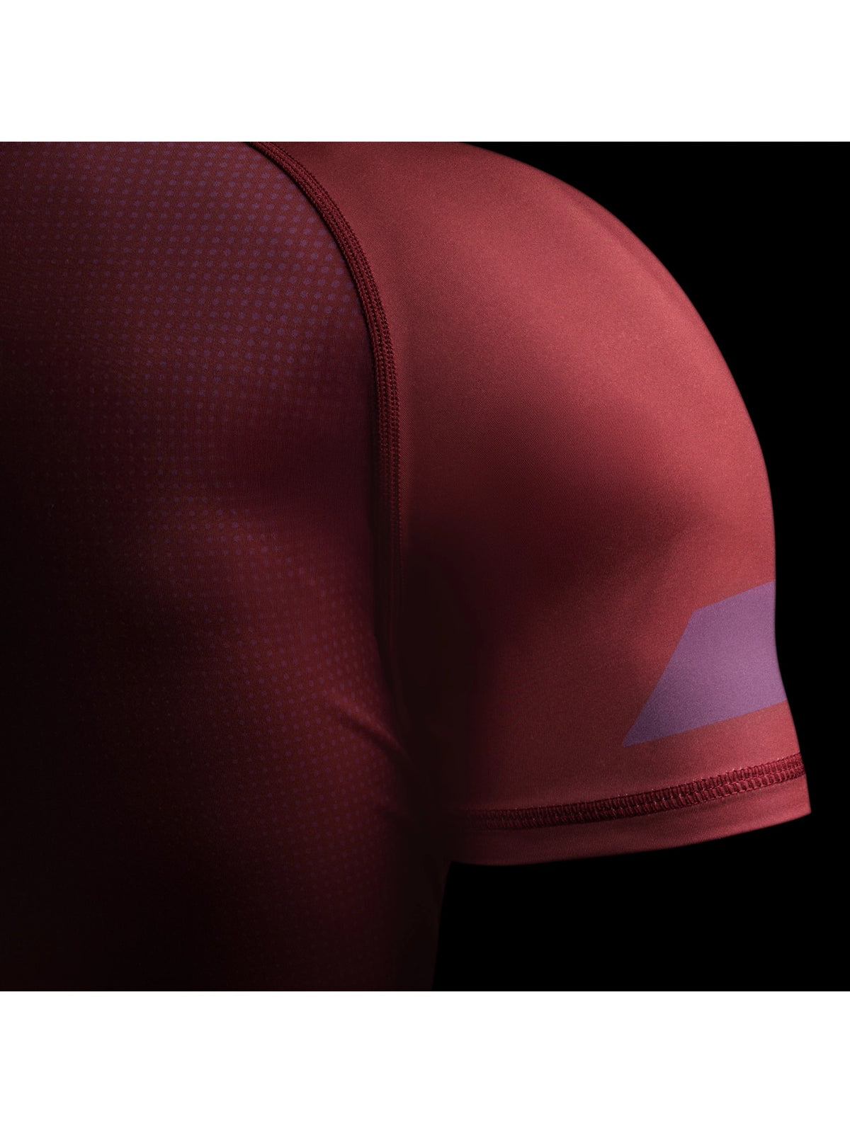 Hayabusa Men's Core Short Sleeve Rash Guard, red, image 5