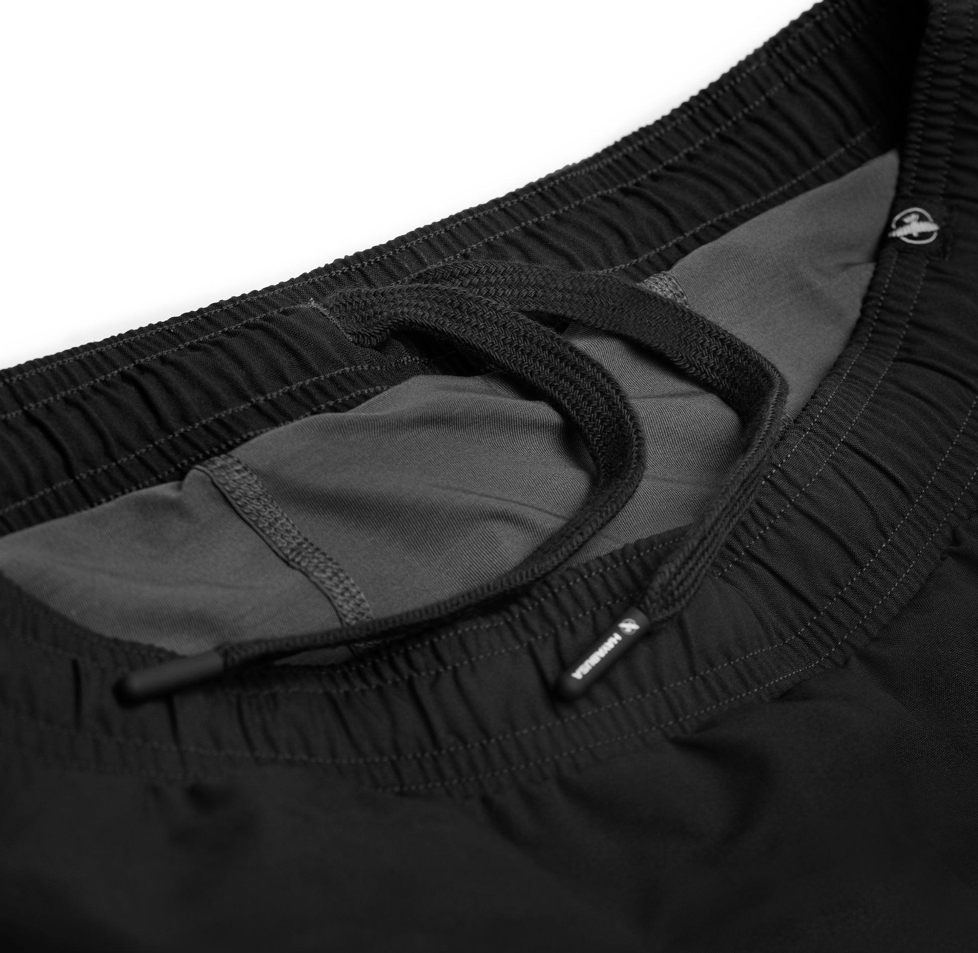 Hayabusa Men's Layered Performance Shorts - Drawstring Detail
