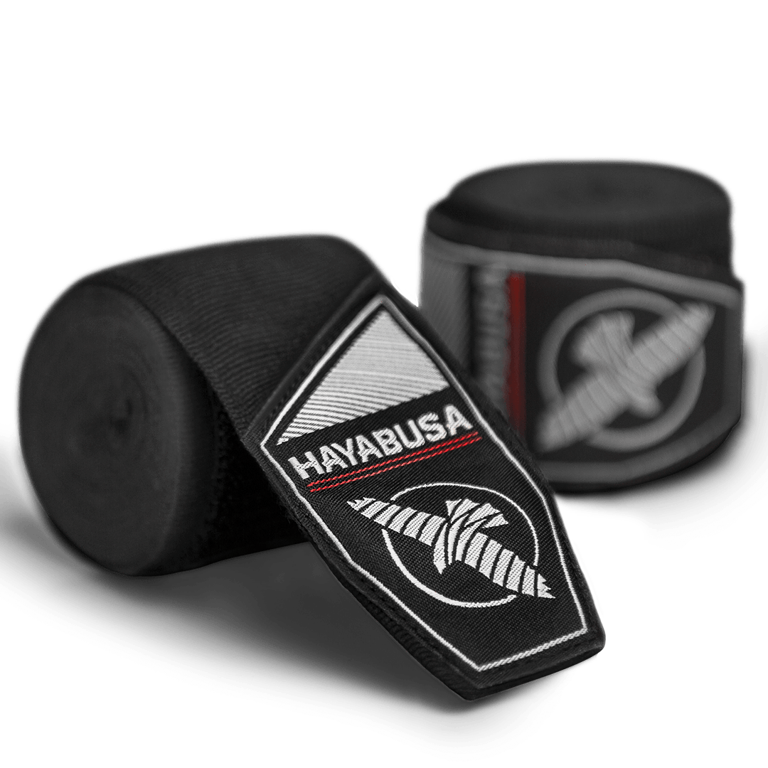 Hayabusa Perfect Stretch Youth Hand Wraps - Black