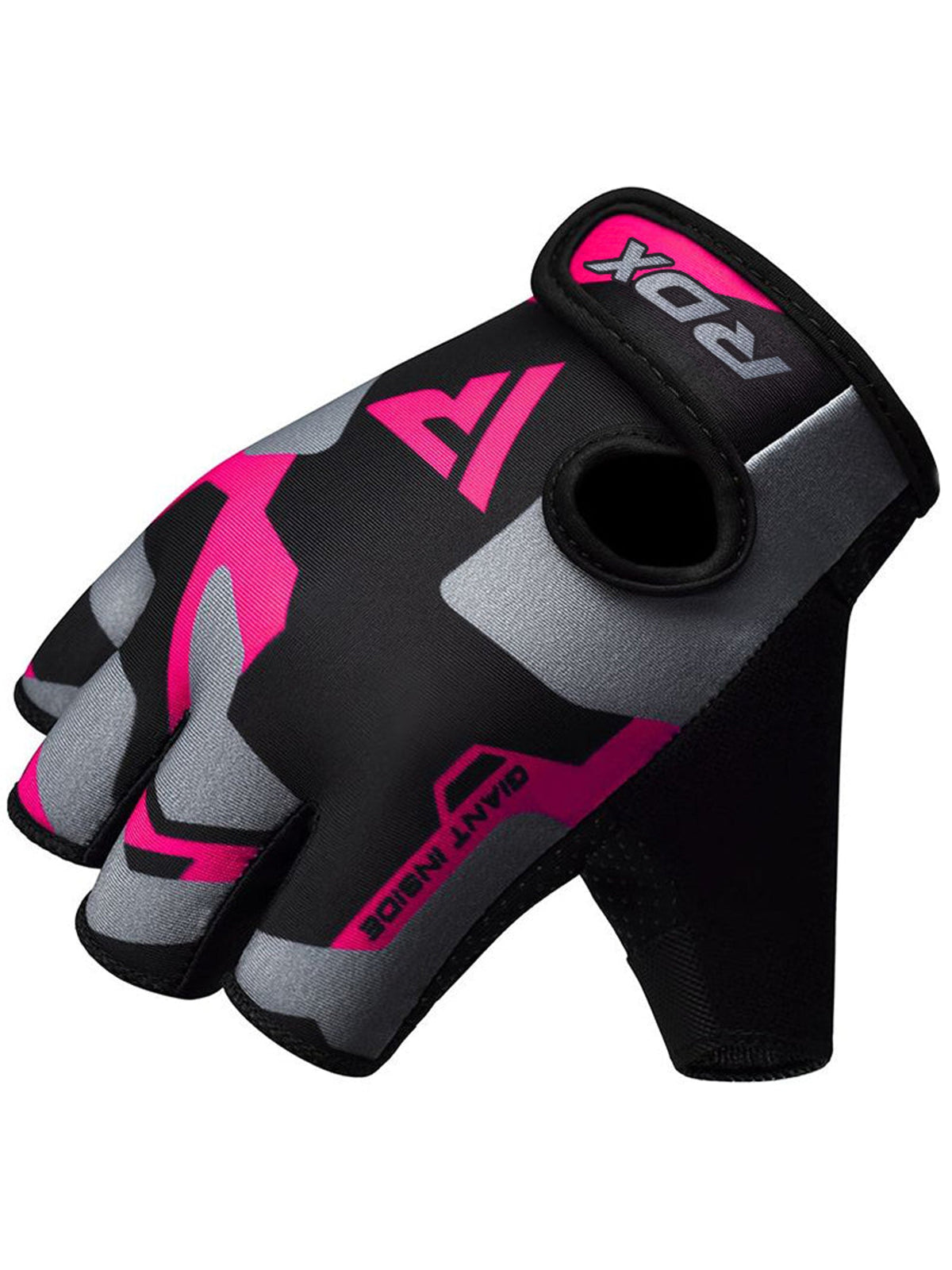 RDX F6 Pink Weightlifting Gym Gloves, pink, image 2
