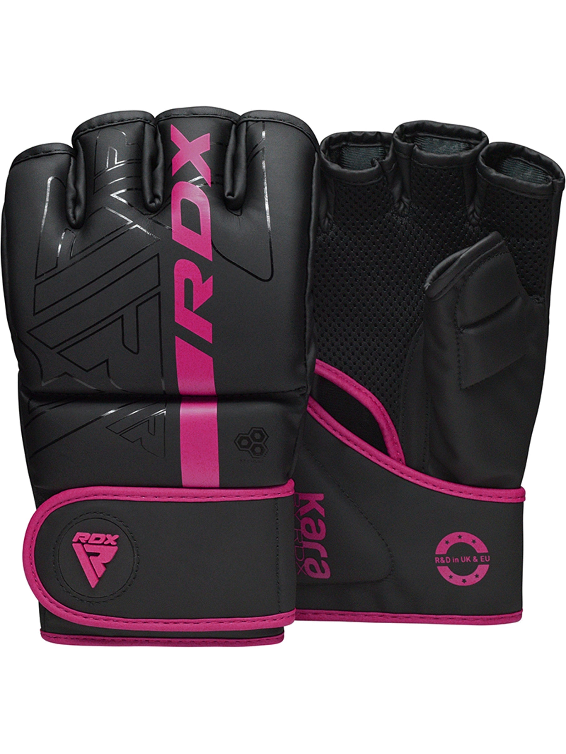 RDX F6 KARA MMA Grappling Gloves - Pink