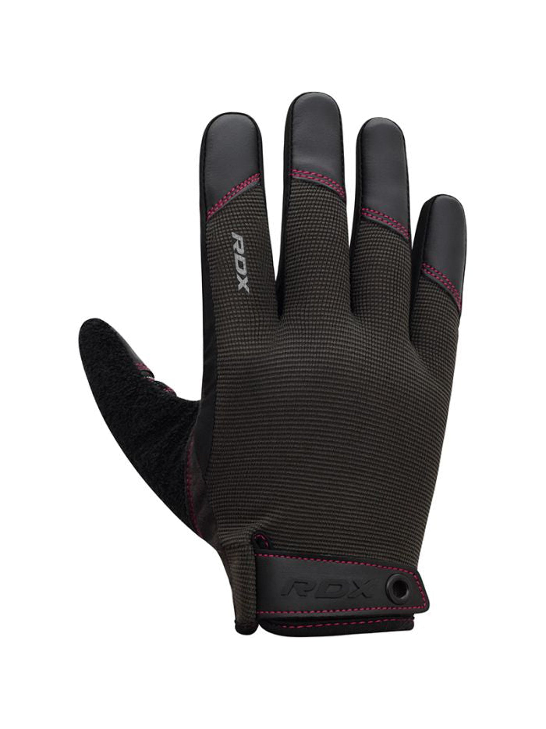 RDX T2 Weightlifting Full Finger Gym Gloves - Pink