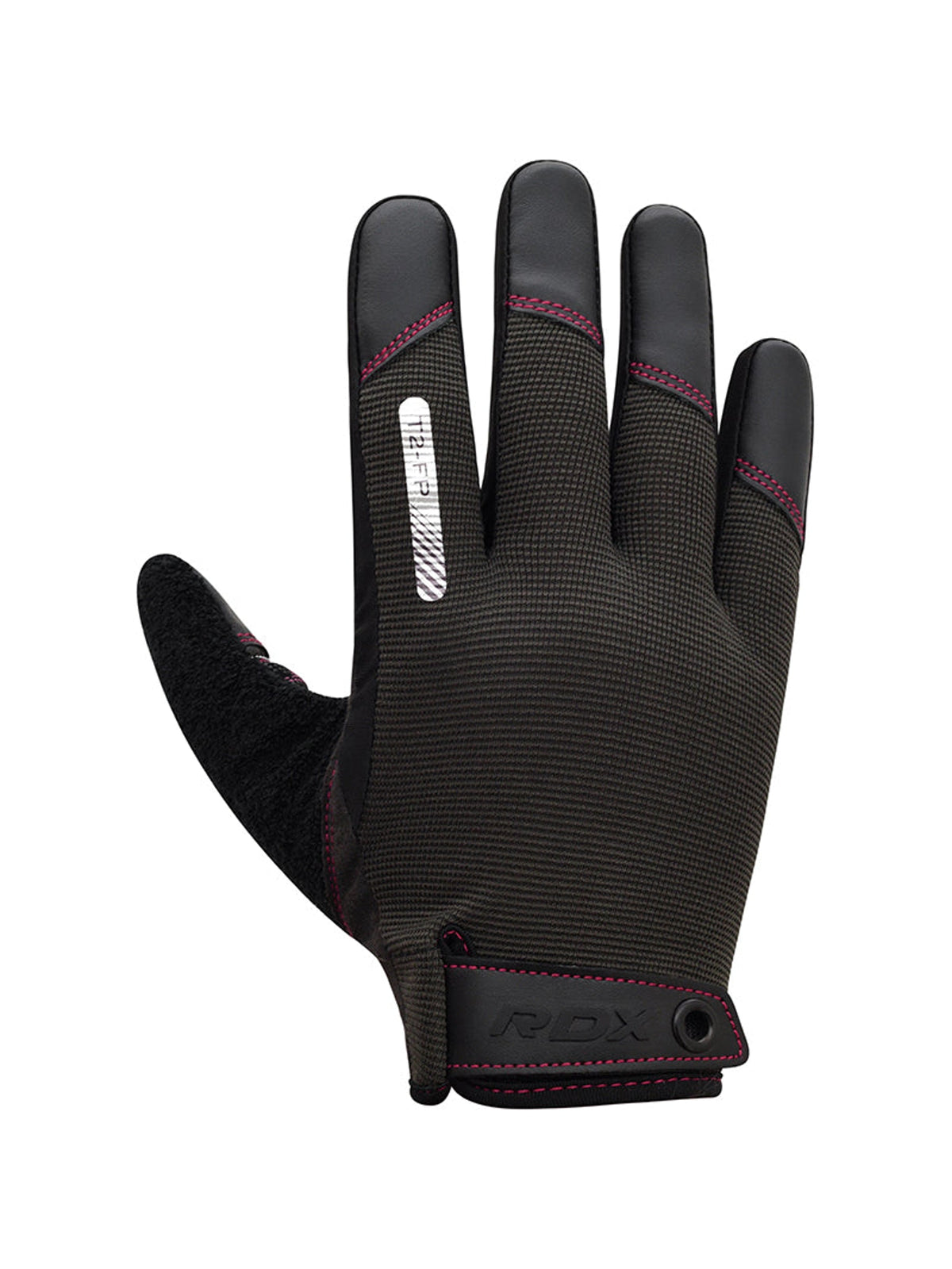 RDX T2 Weightlifting Full Finger Gym Gloves, pink, image 2
