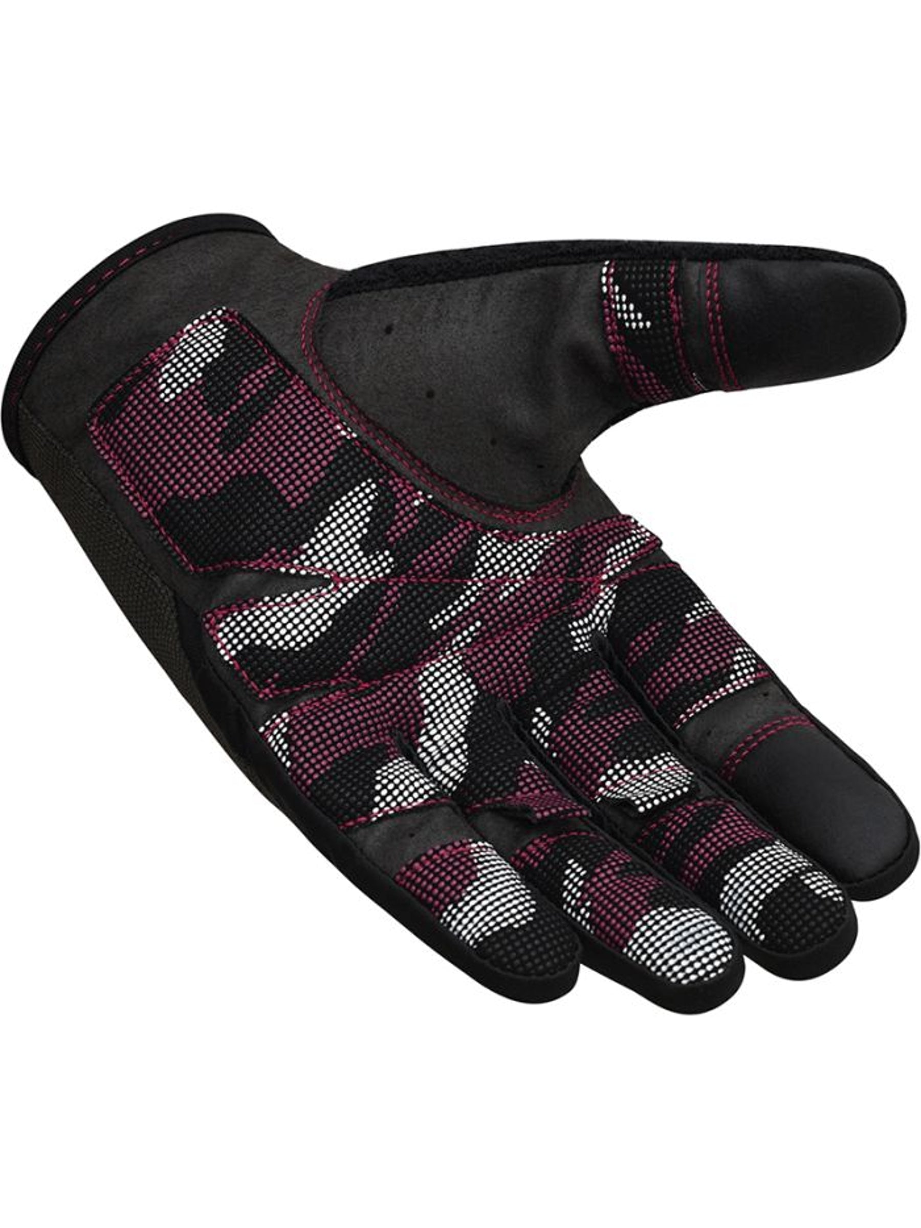 RDX T2 Weightlifting Full Finger Gym Gloves - Pink