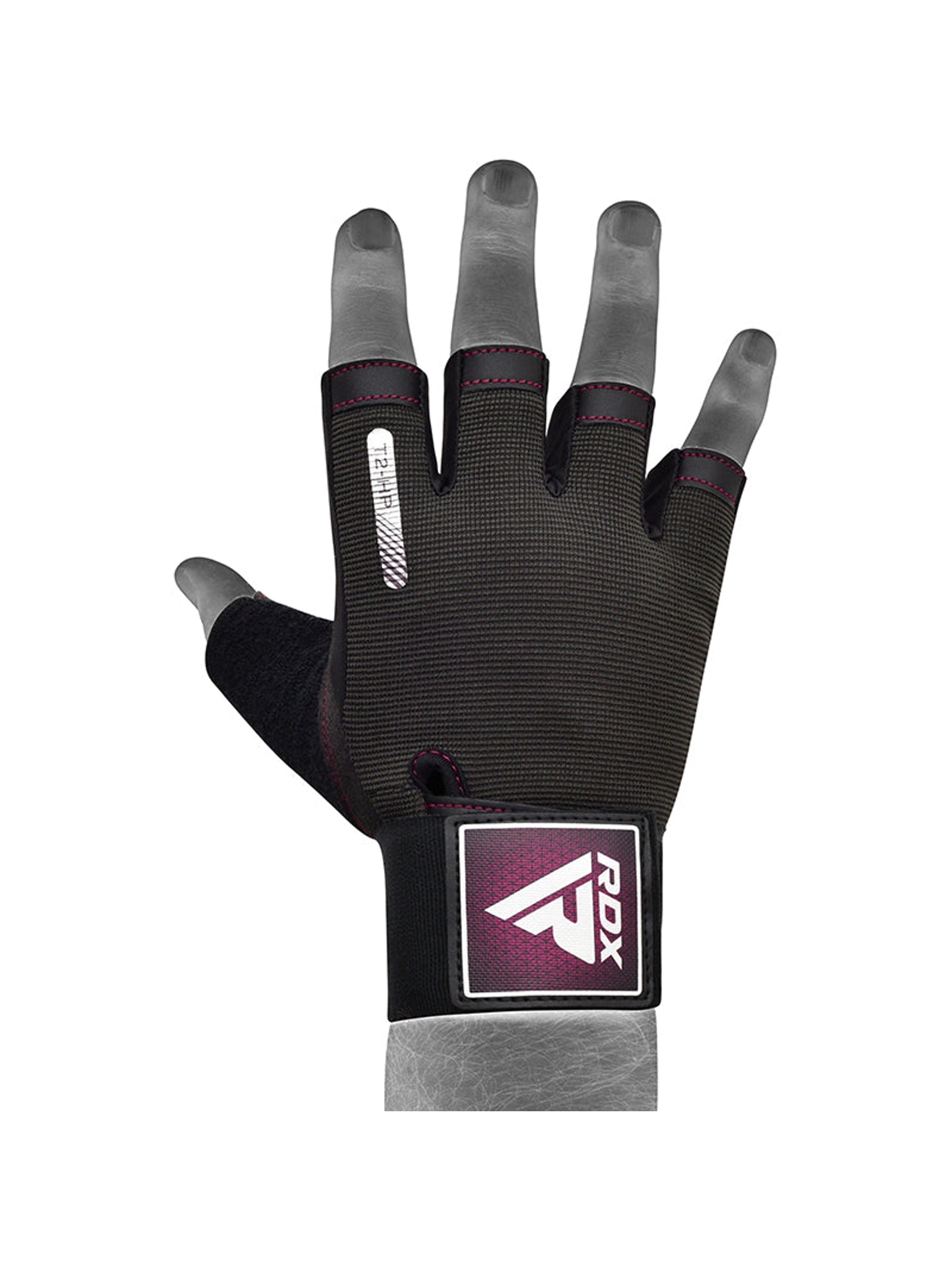 RDX T2 Weightlifting Gloves - Pink