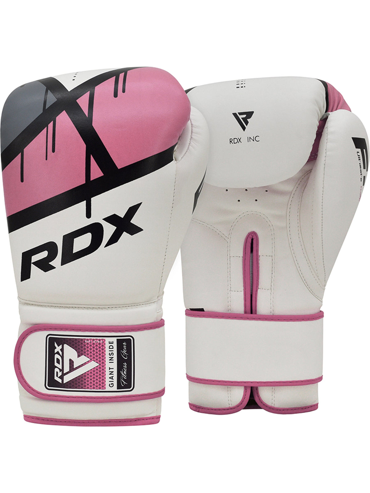 RDX F7 Ego Pink Boxing Gloves for Women - Pink