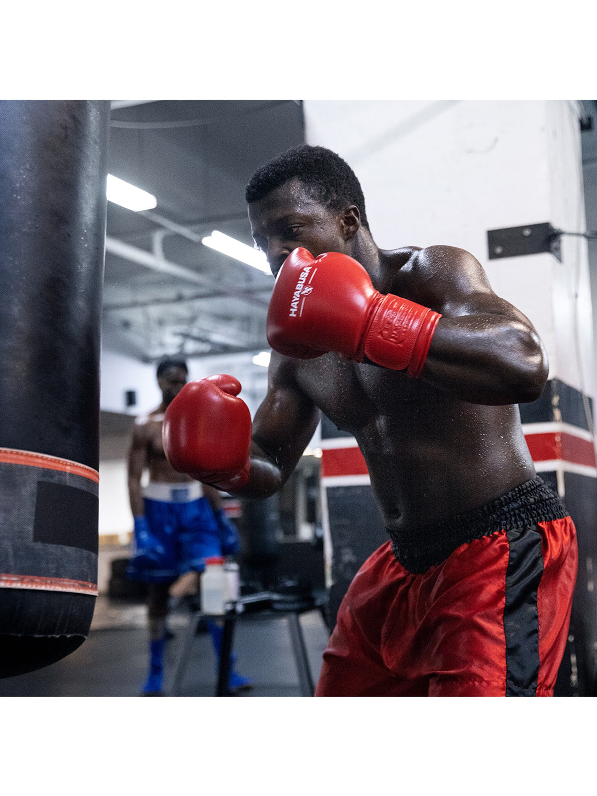 Hayabusa Pro Boxing Gloves, red, image 6