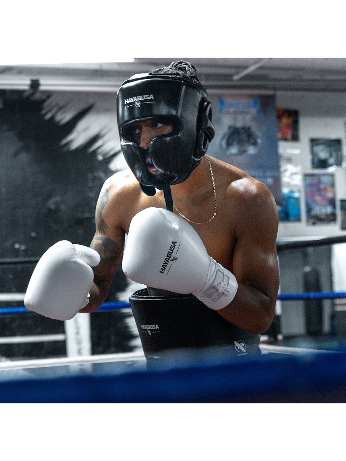 Hayabusa Pro Boxing Headgear, black, image 6