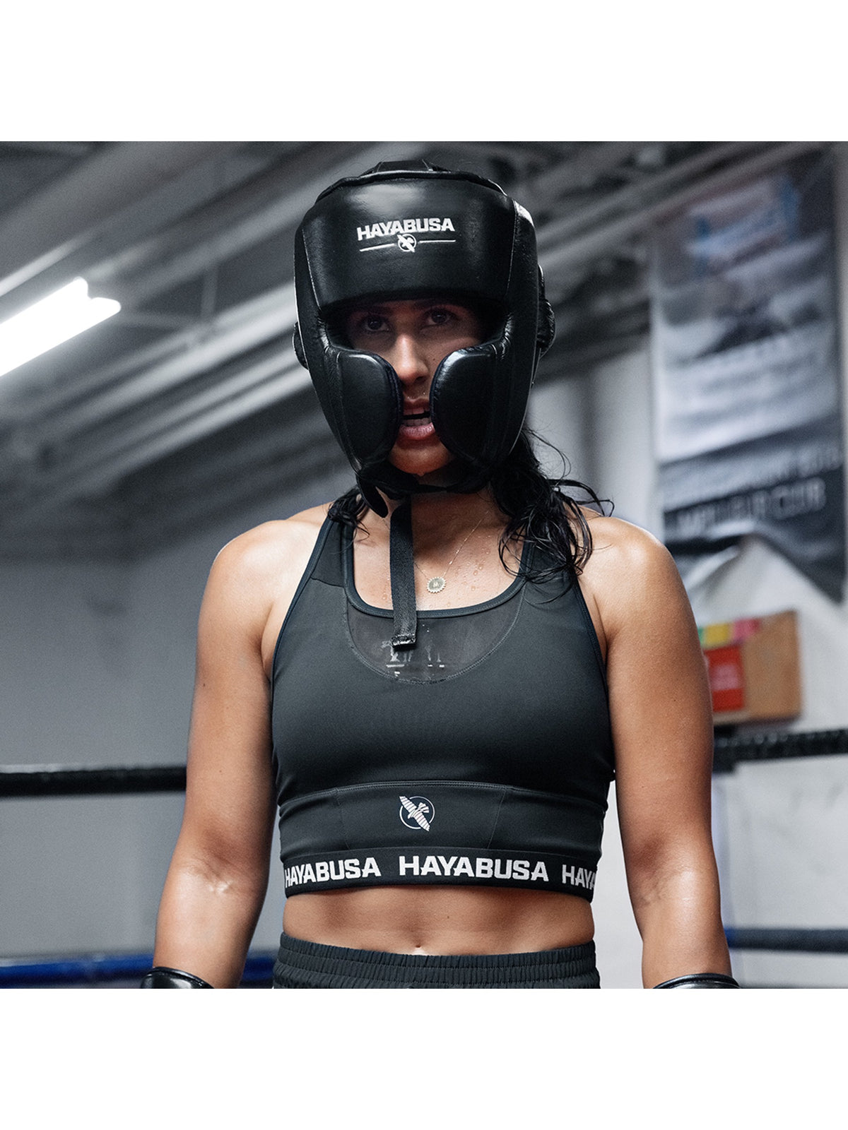 Hayabusa Pro Boxing Headgear, black, image 4