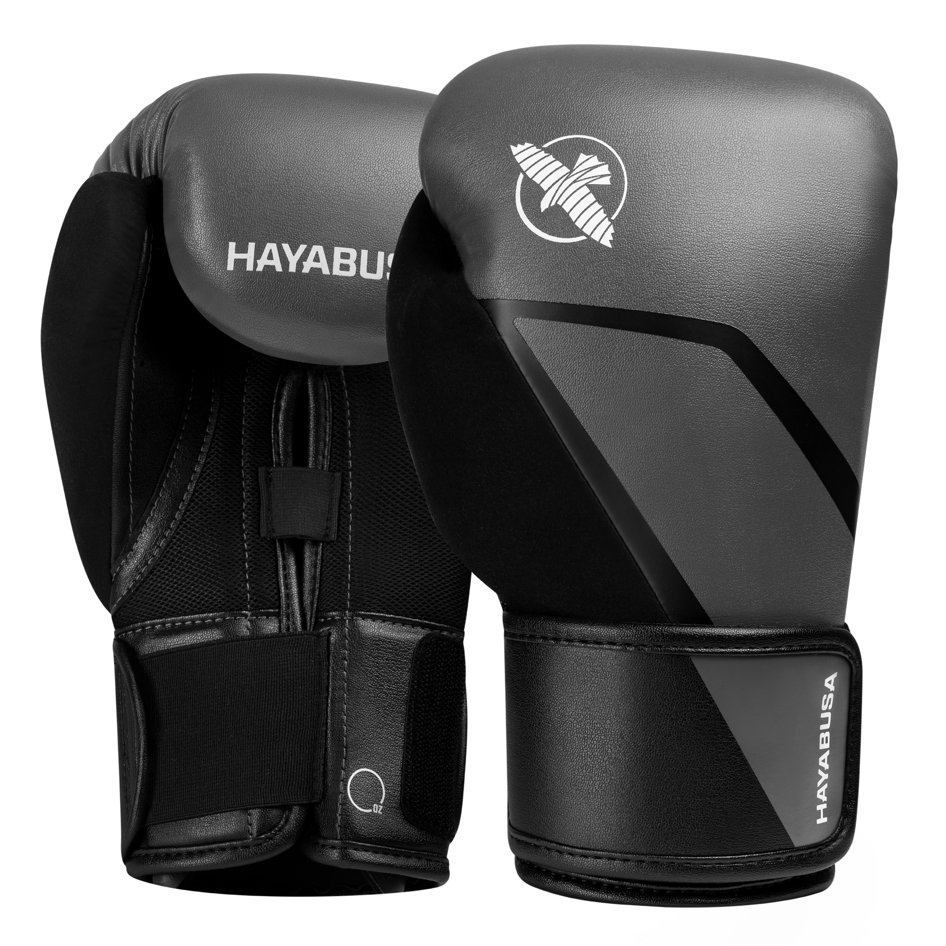 Hayabusa E1 Boxing Gloves - Grey/Black
