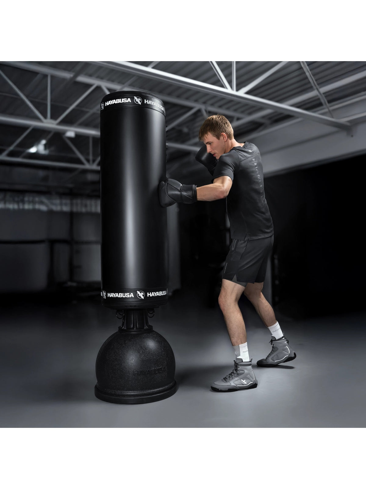 Hayabusa Quick Swap Freestanding Heavy Bag Top, black, image 3