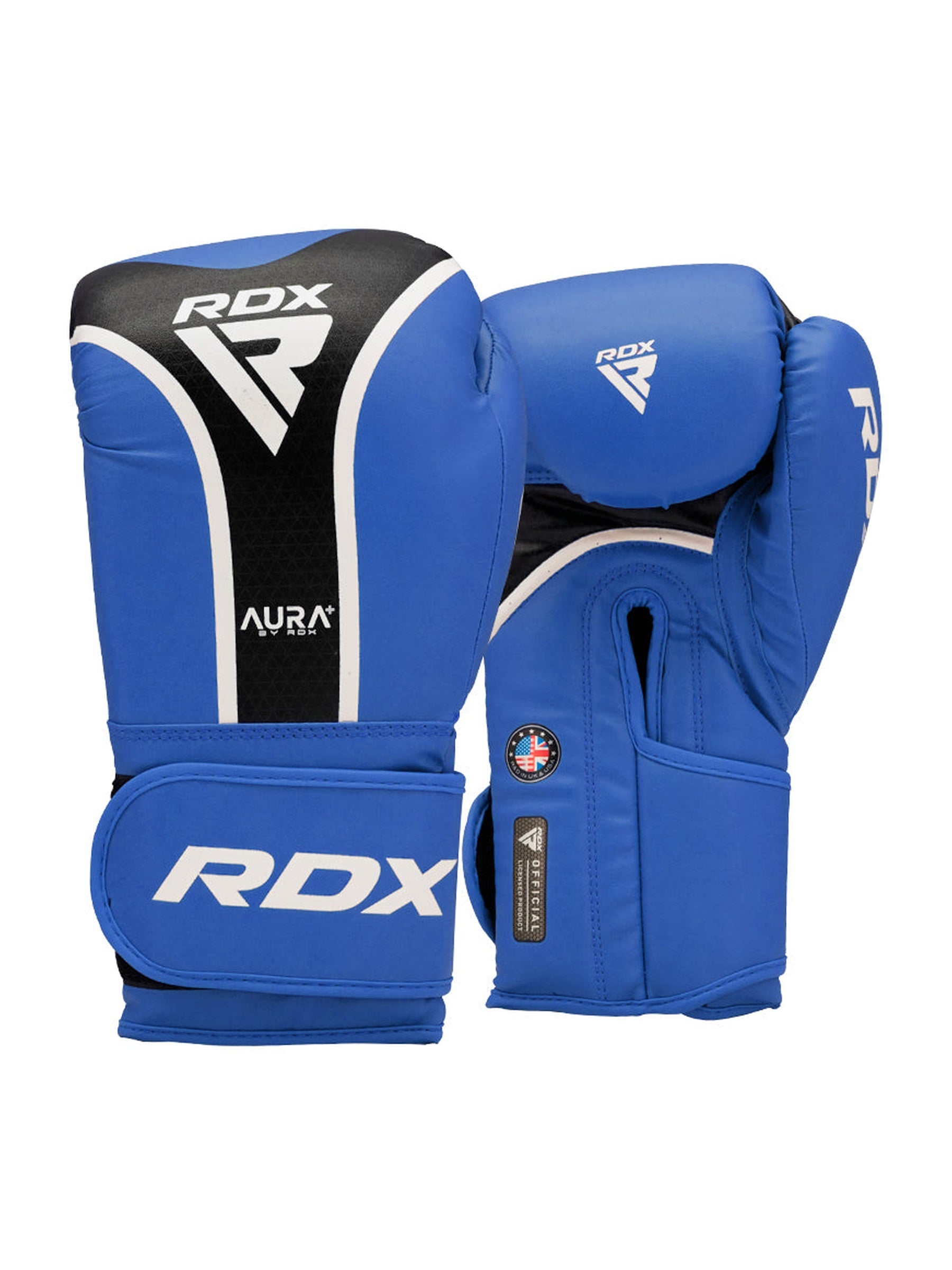RDX Aura Plus T-17 Boxing Gloves – lifestyle training view