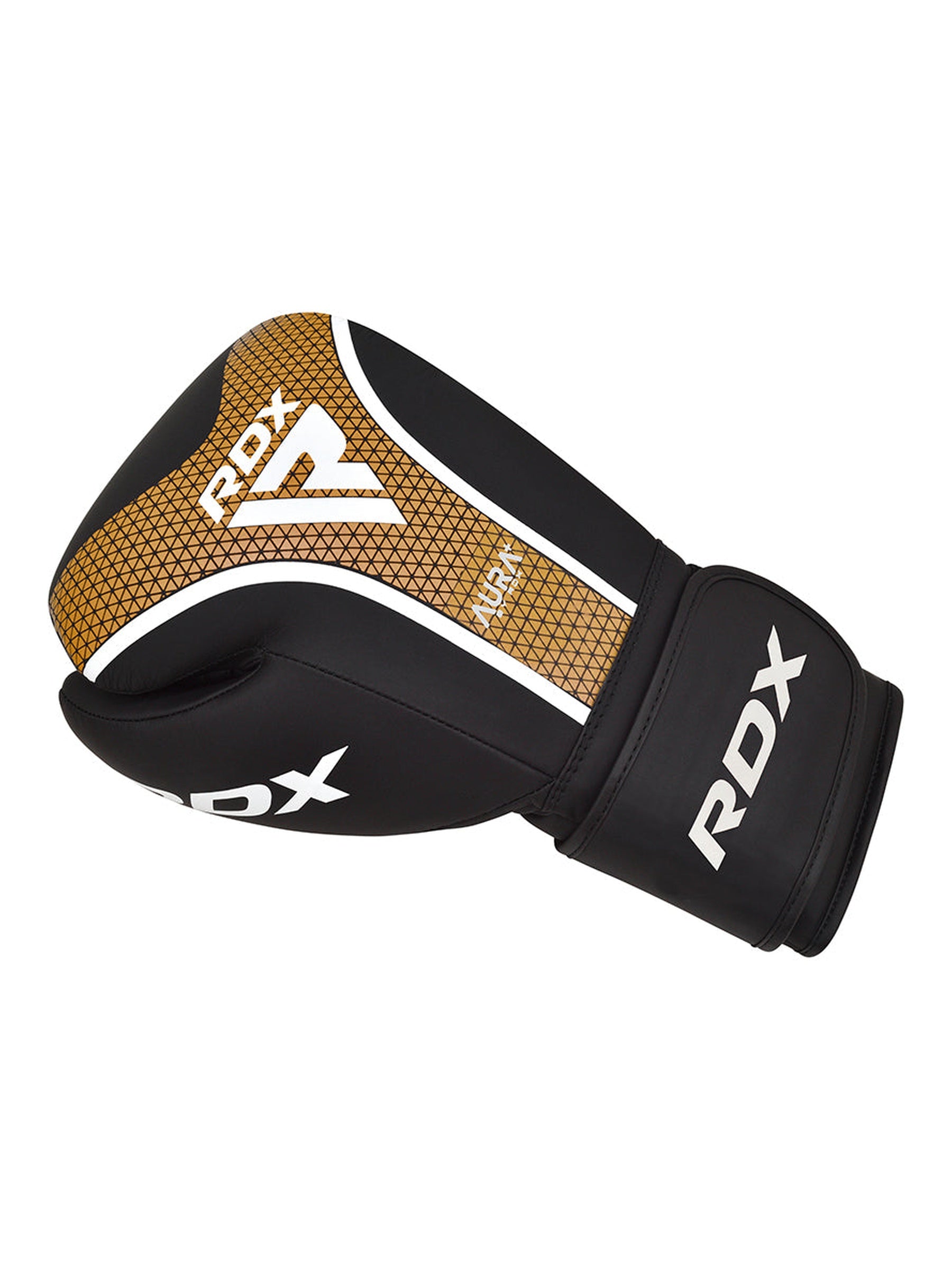 RDX Aura Plus T-17 Boxing Gloves – Training & Sparring | 10–16 oz | Black/Gold, Red/Black, Blue/Black