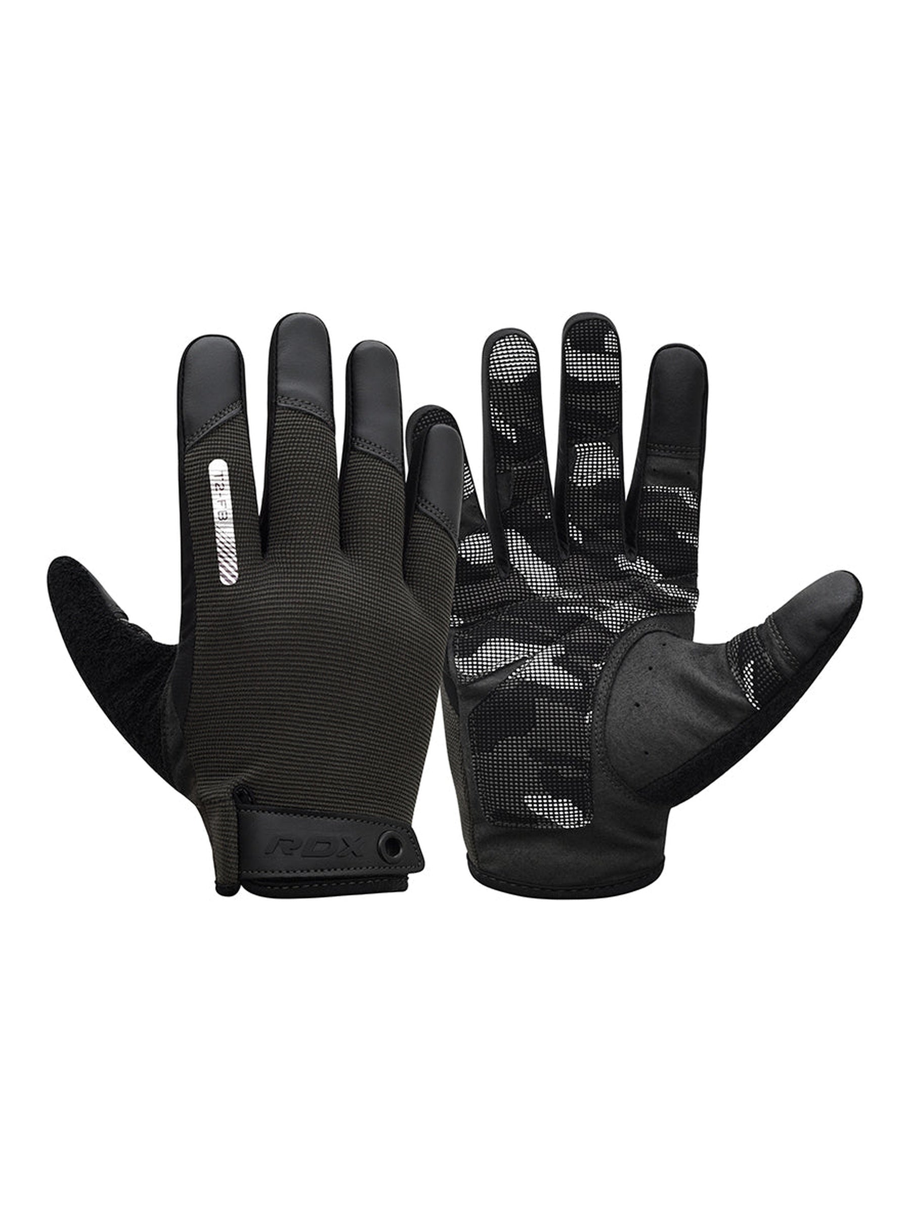 RDX T2 Touch Screen Friendly Full Finger Gym Gloves – size reference