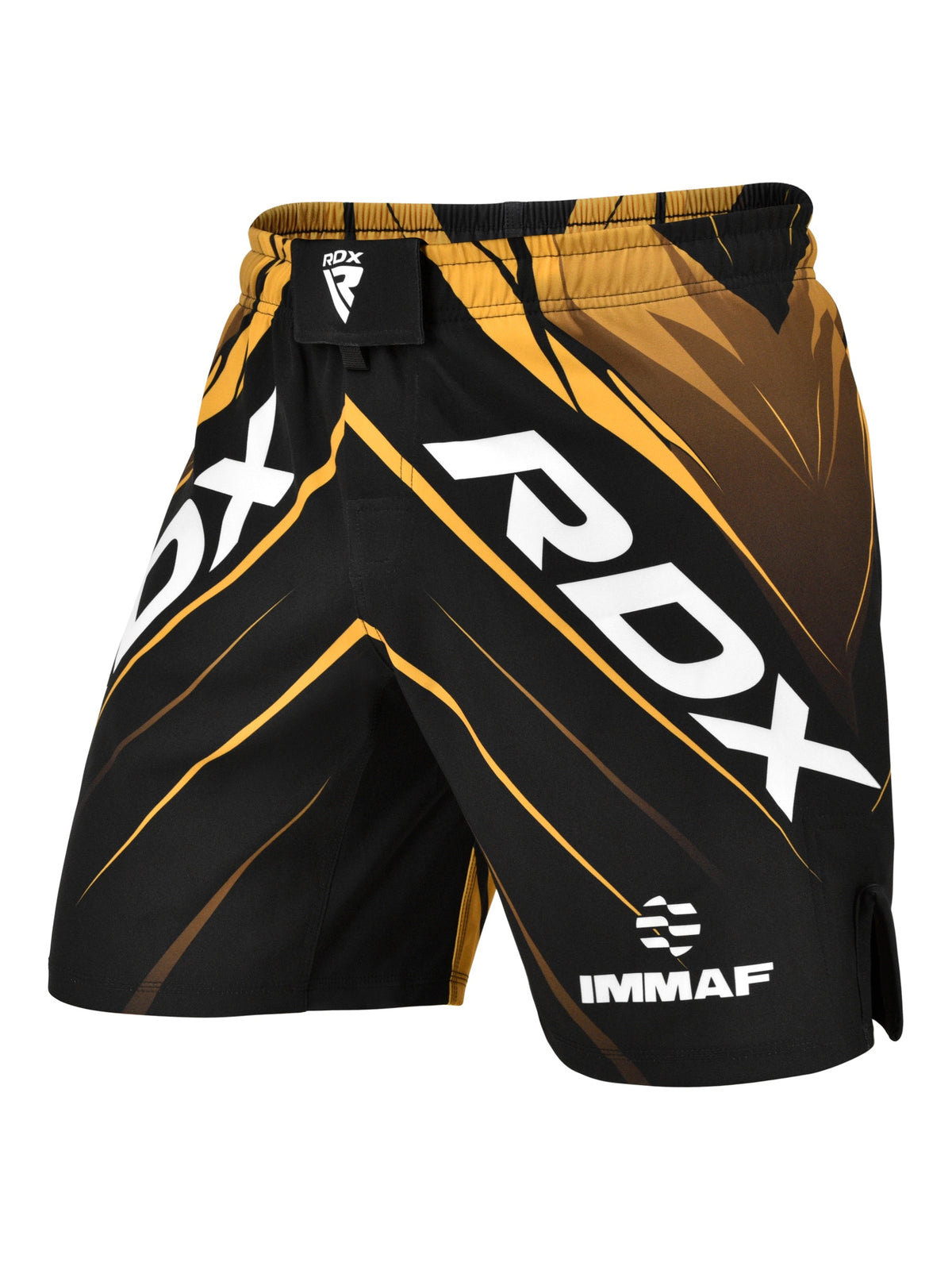 RDX IMMAF MMA Fight Shorts – Gold – lifestyle