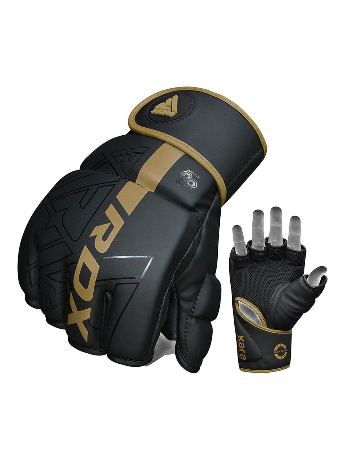 RDX F6 KARA MMA Grappling Gloves – size chart