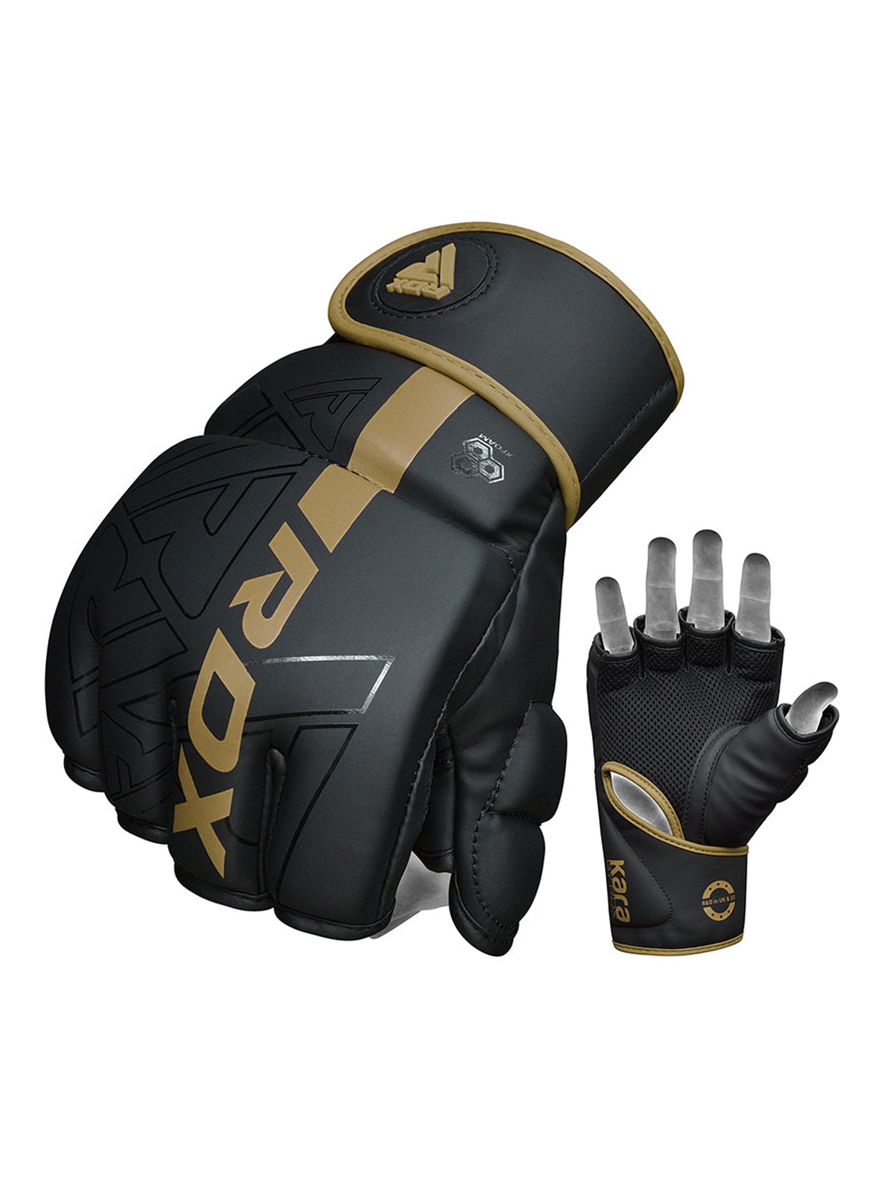 RDX F6 KARA MMA Grappling Gloves – finger detail