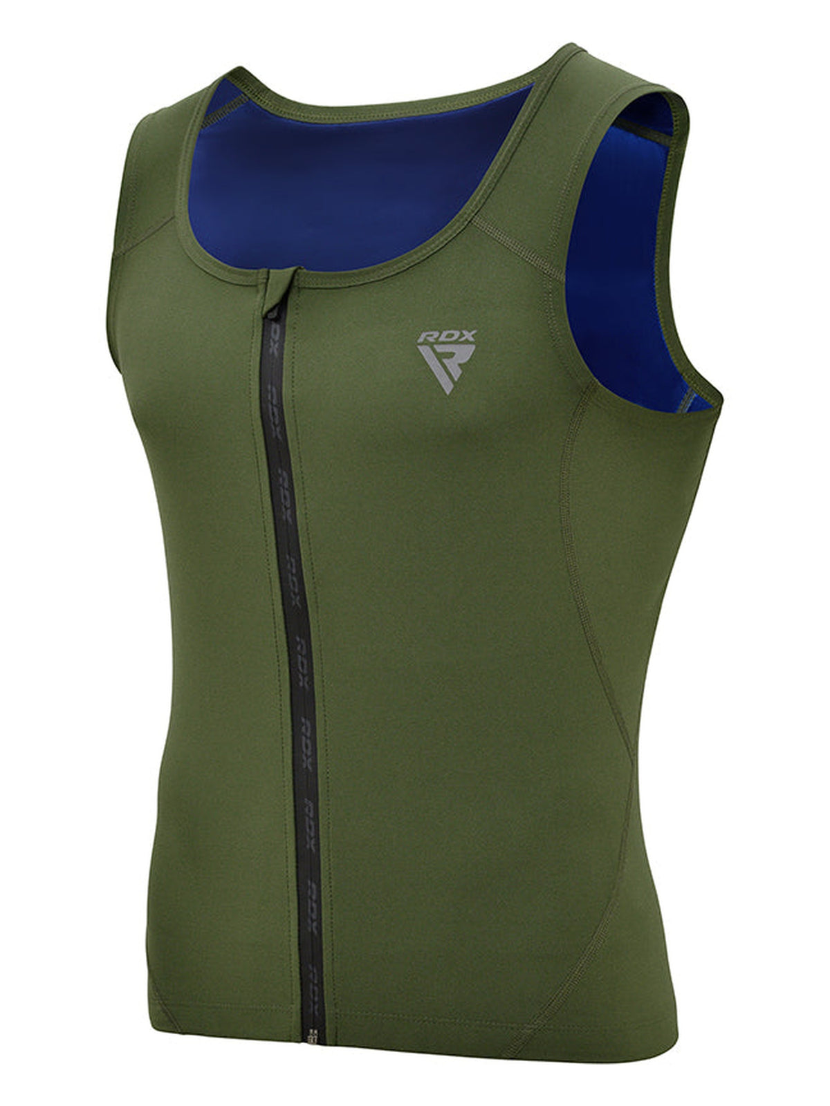 RDX M2 Zippered Men Sweat Vest – zipper close-up